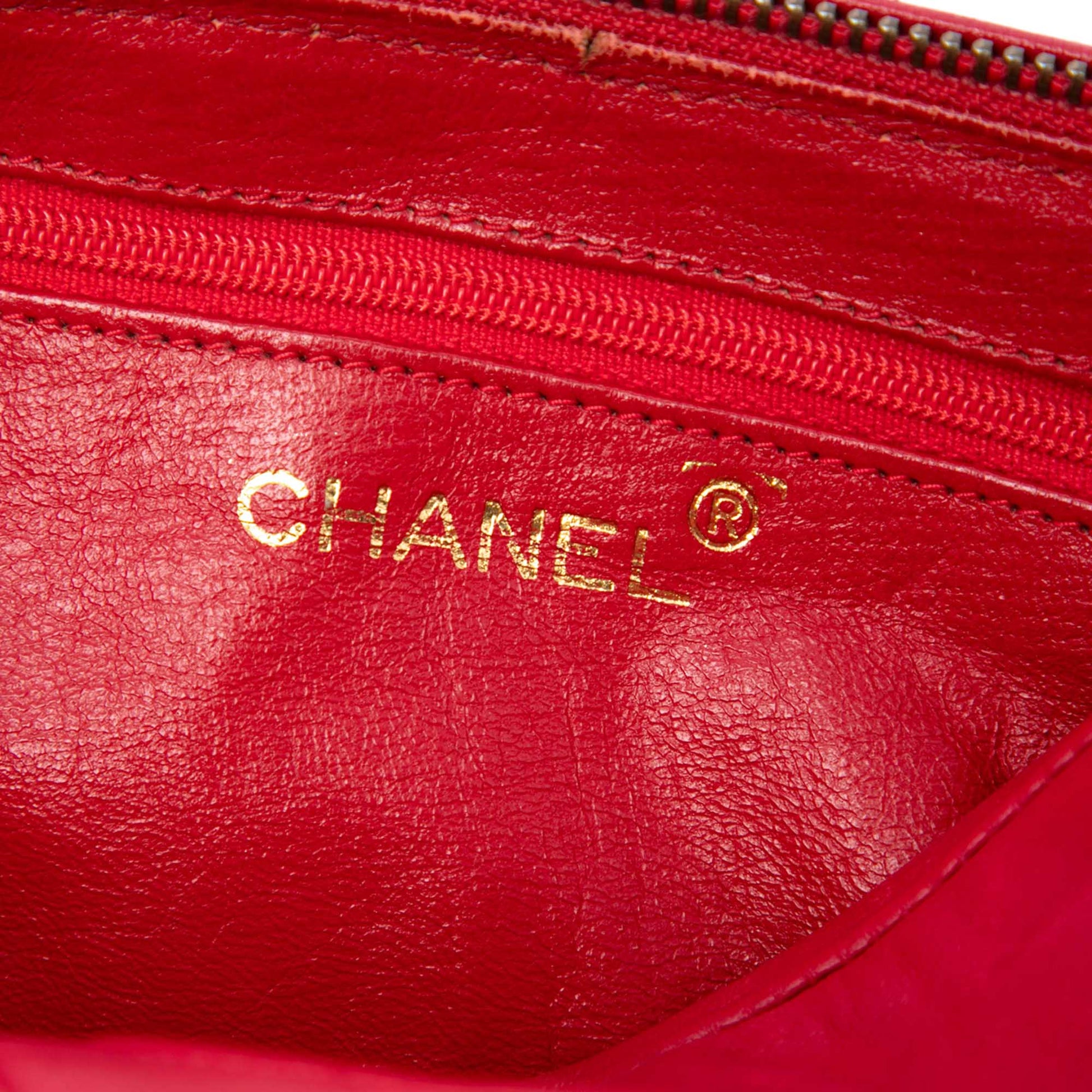 Chanel Mini Quilted Lambskin Tassel Barrel Crossbody
