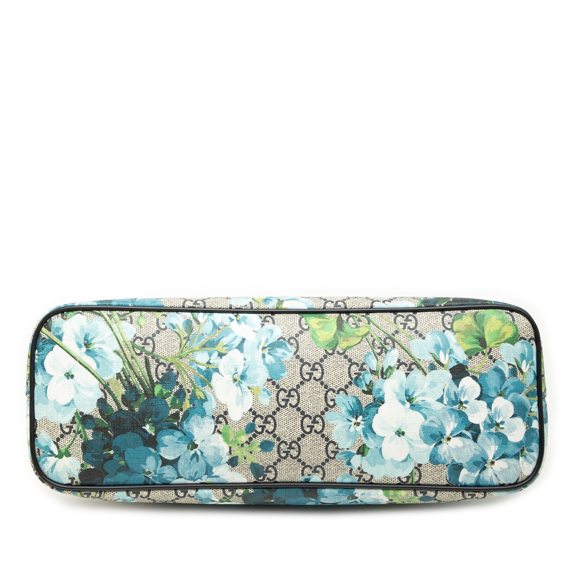 Gucci GG Supreme Blooms Zippered Tote
