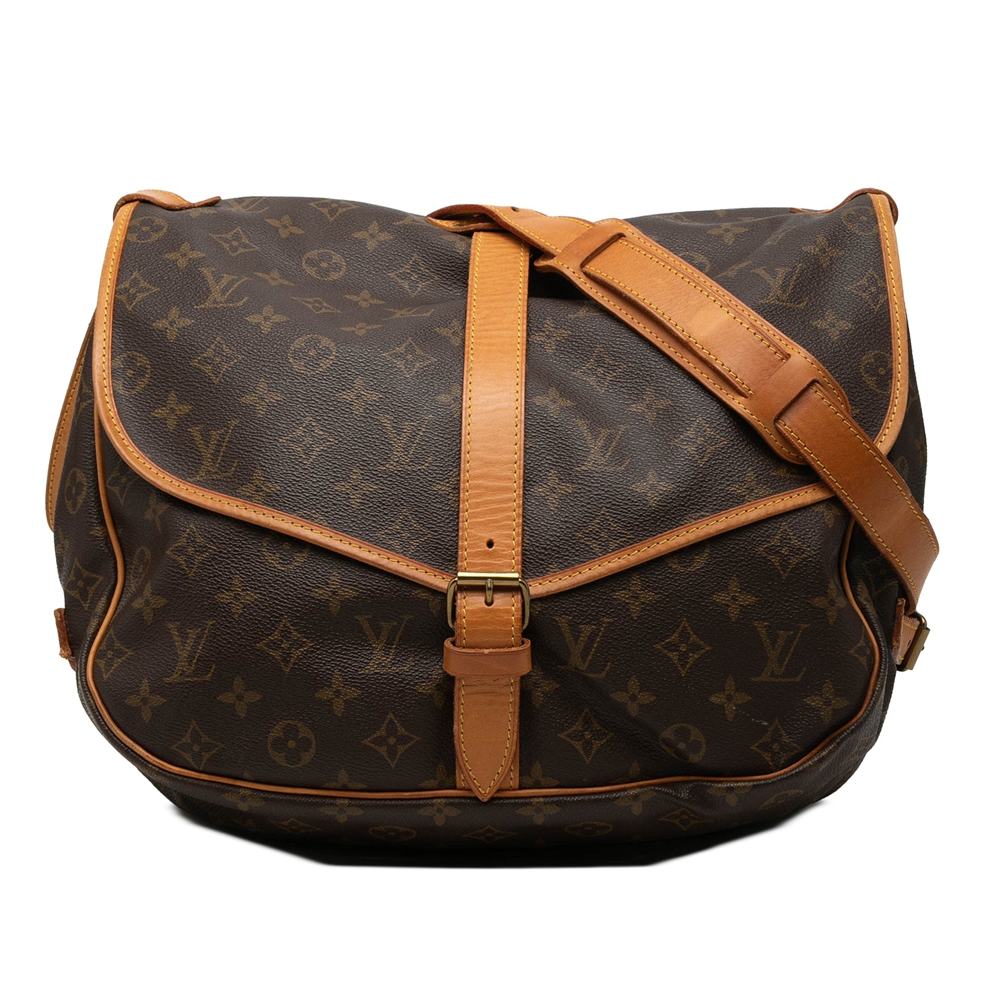 Louis Vuitton Monogram Saumur 35
