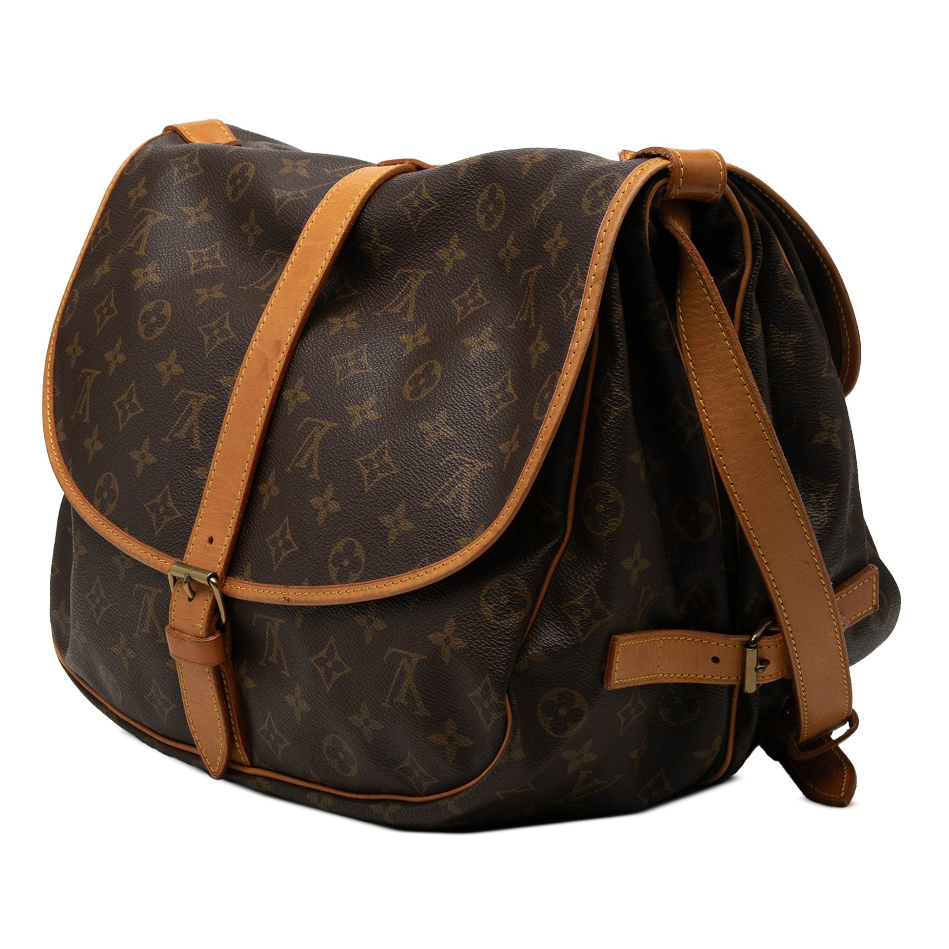 Louis Vuitton Monogram Saumur 35