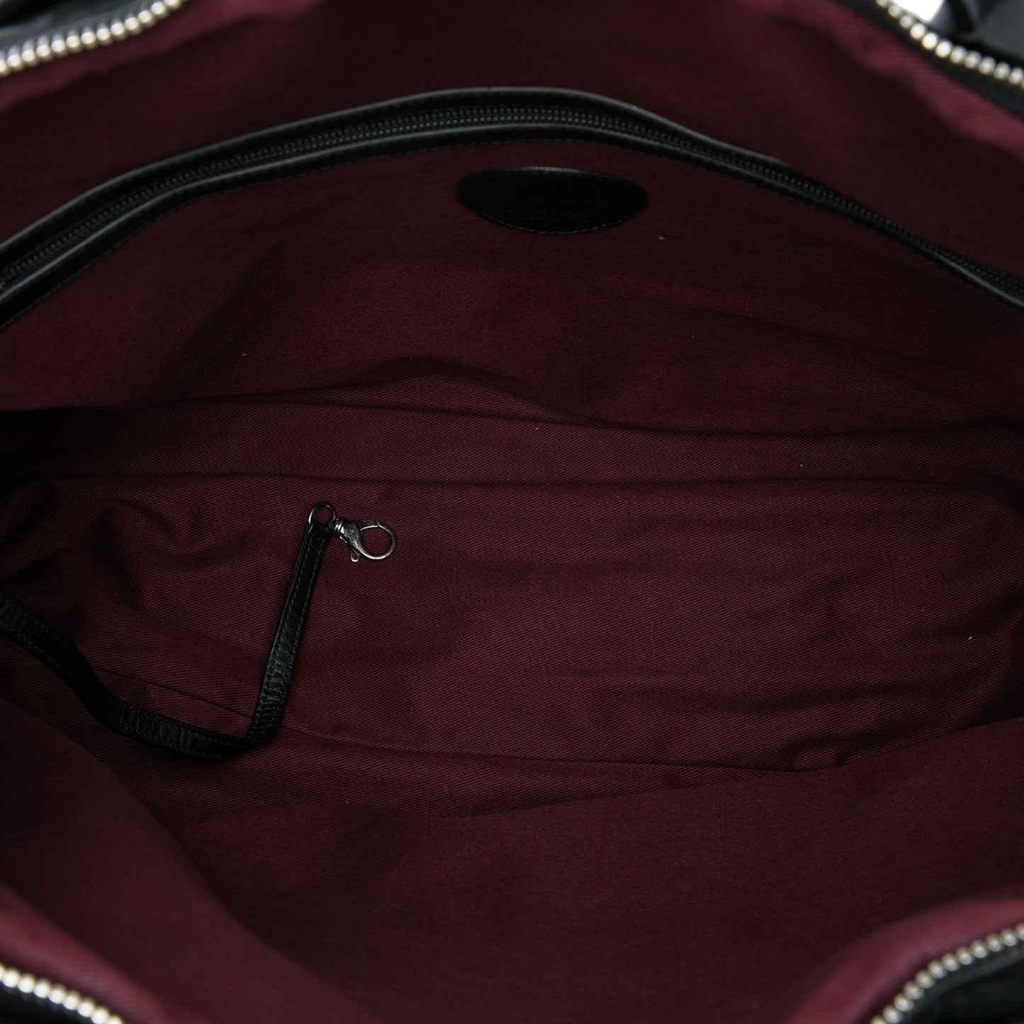 Chanel Extra Large Quilted Coated Canvas Expandable Zip Travel Bag