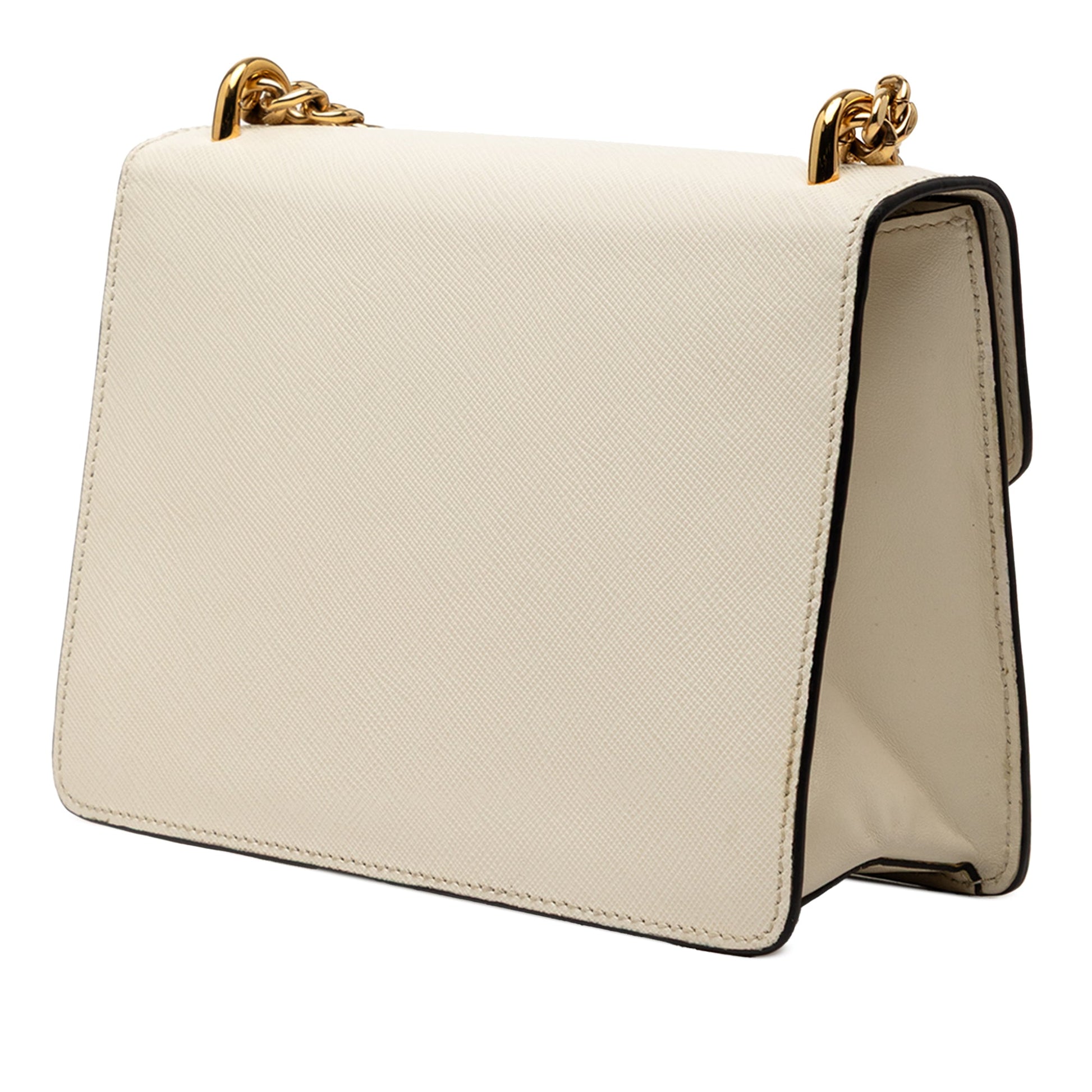 Prada Saffiano Lux Envelope Chain Flap