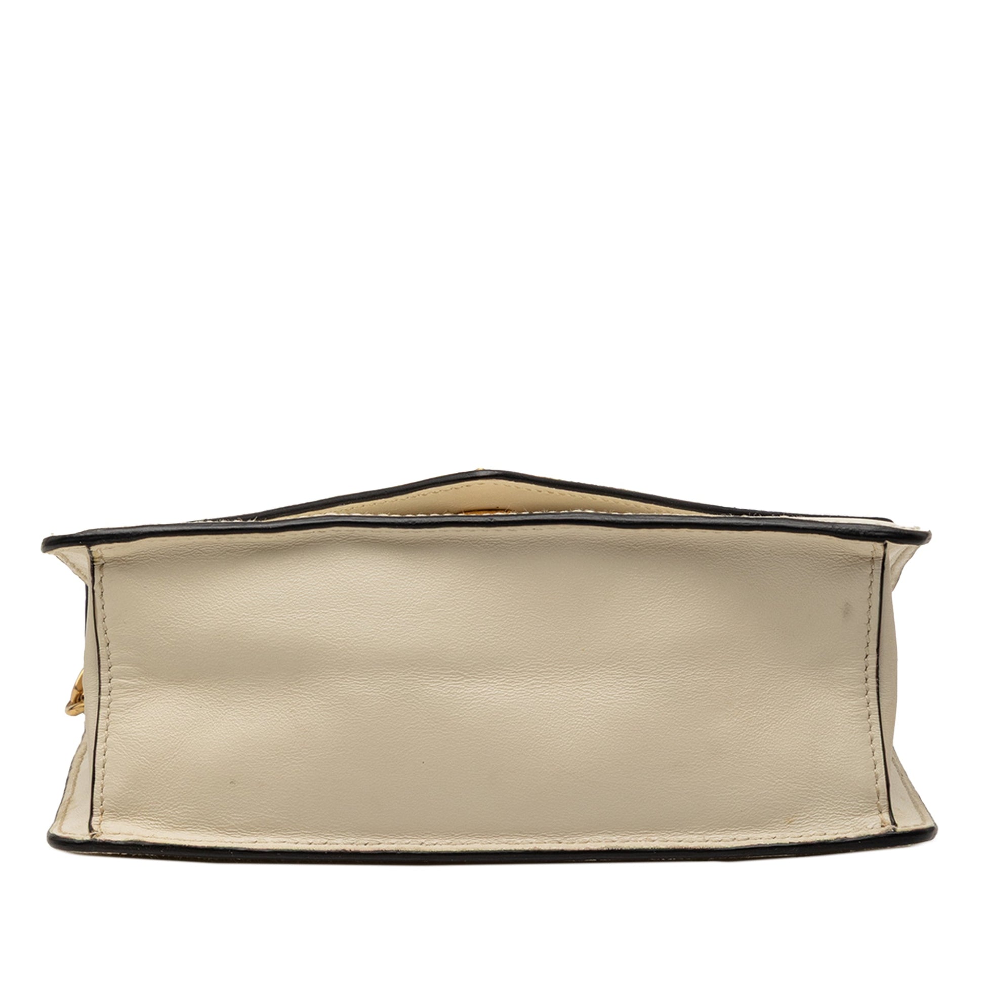 Prada Saffiano Lux Envelope Chain Flap