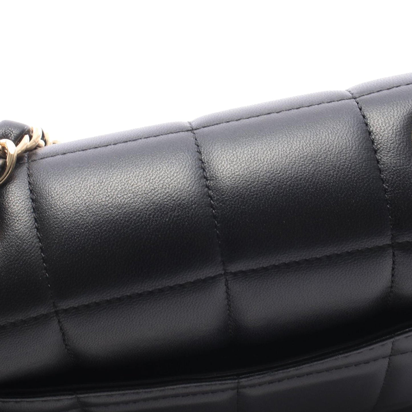 Chanel Mini Square Lambskin Chocolate Bar Flap