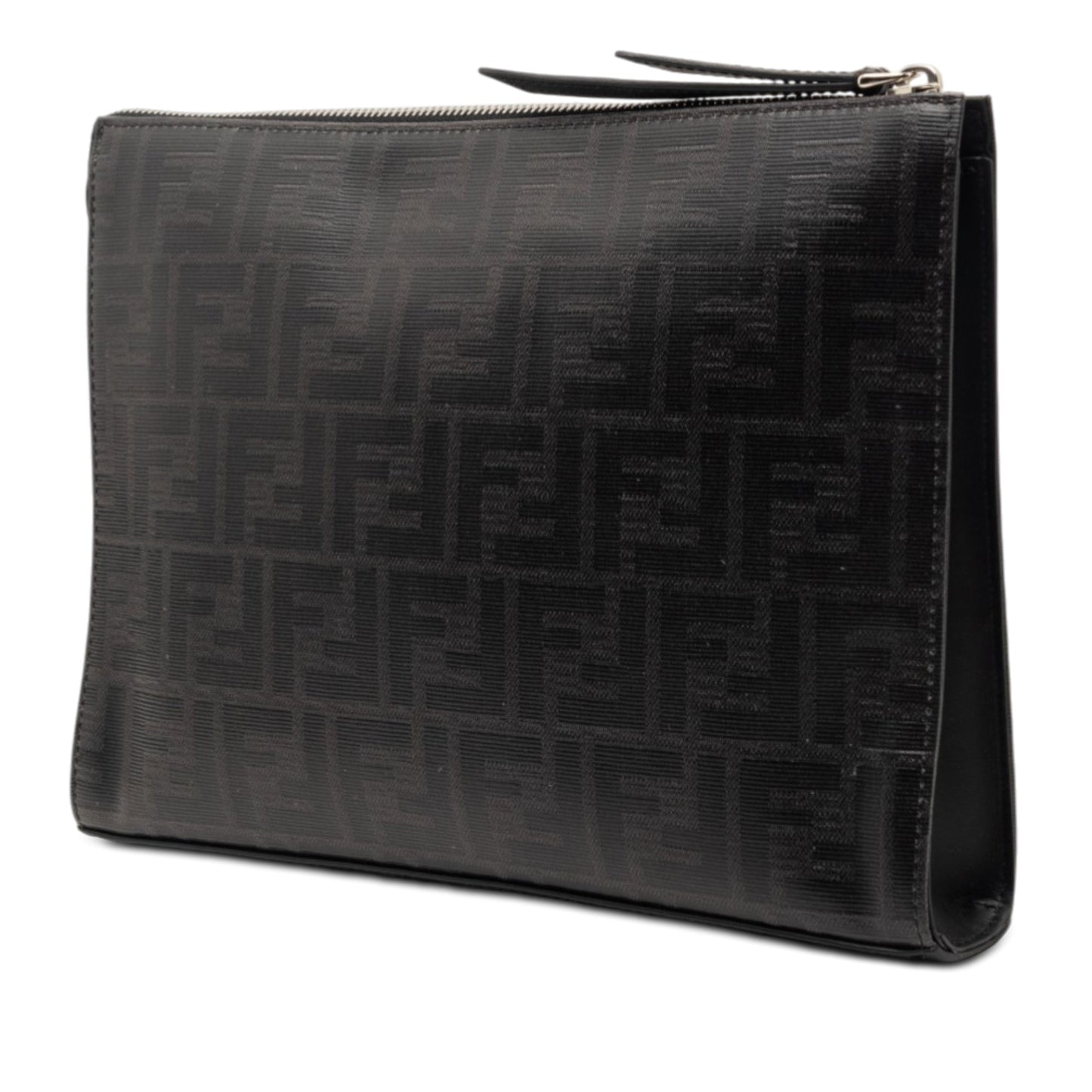 Zucca Coated Canvas Clutch