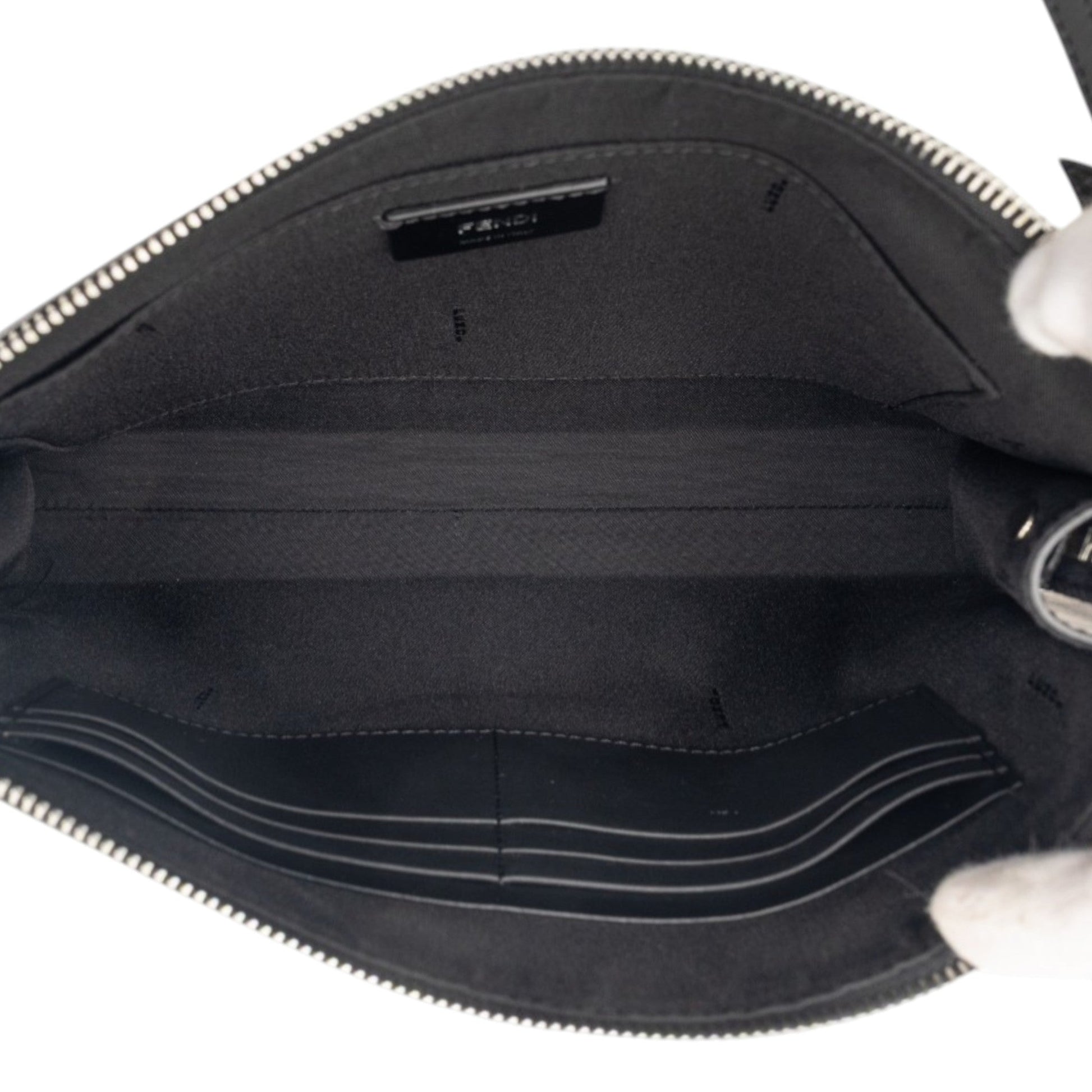 Zucca Coated Canvas Clutch