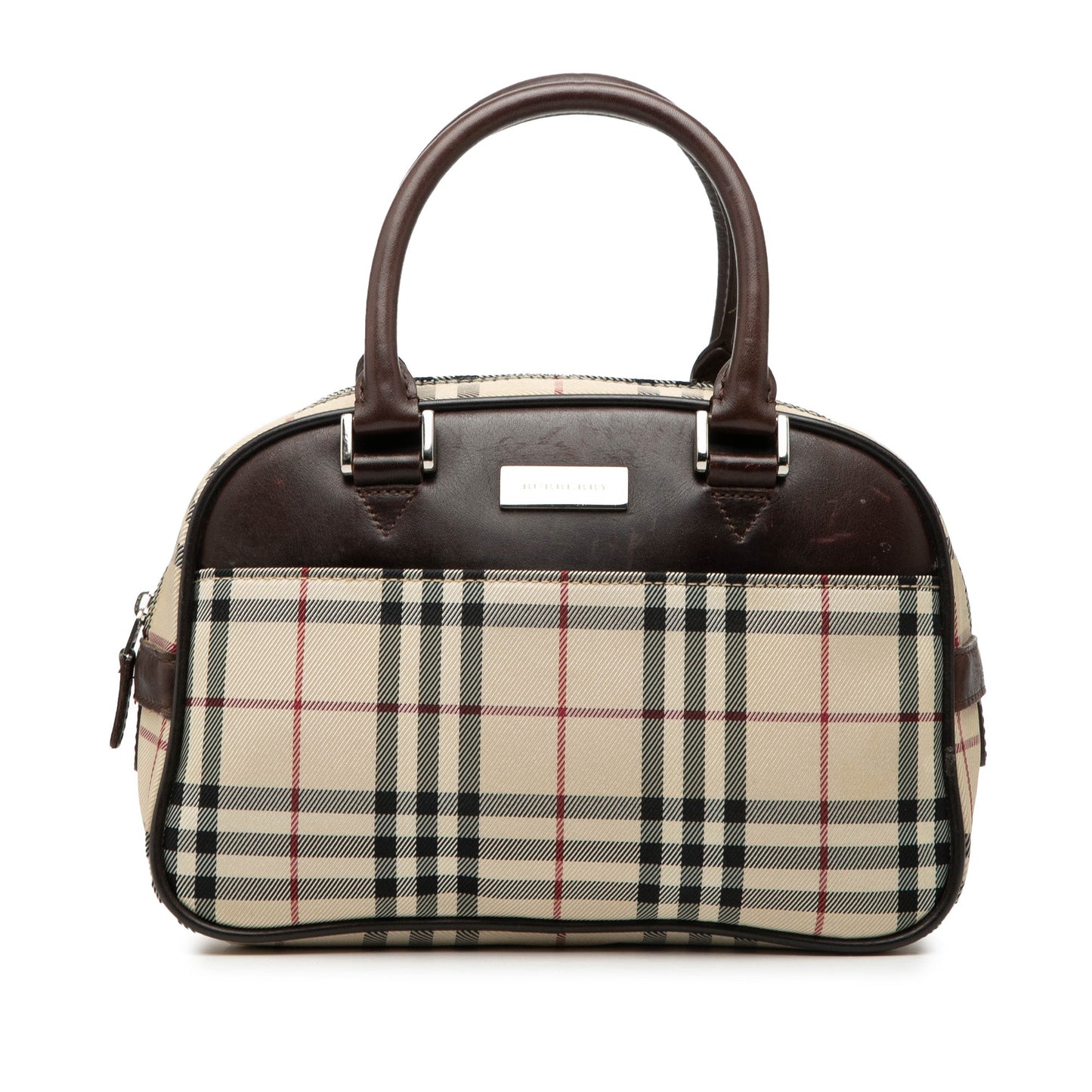 Burberry House Check Canvas Handbag