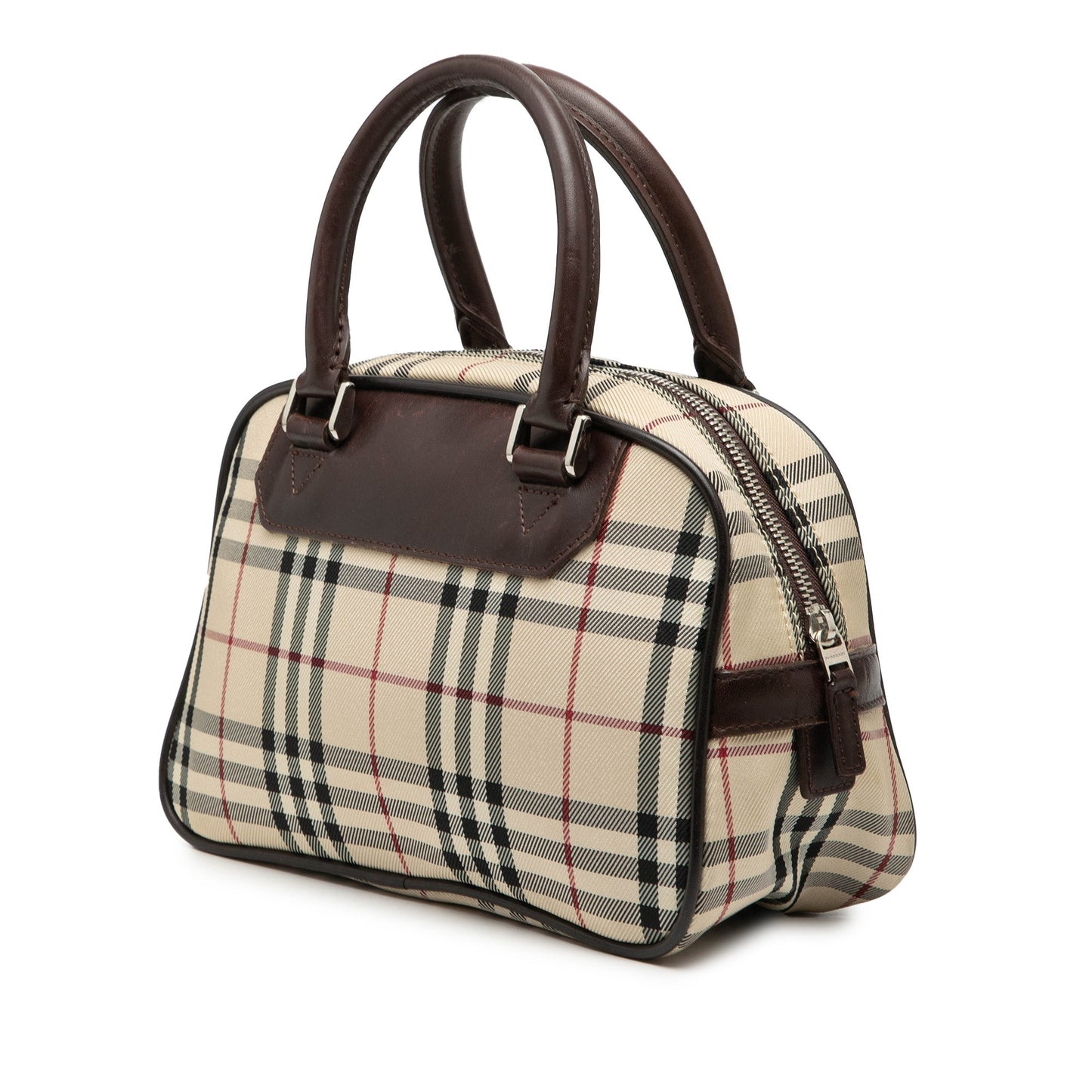 Burberry House Check Canvas Handbag