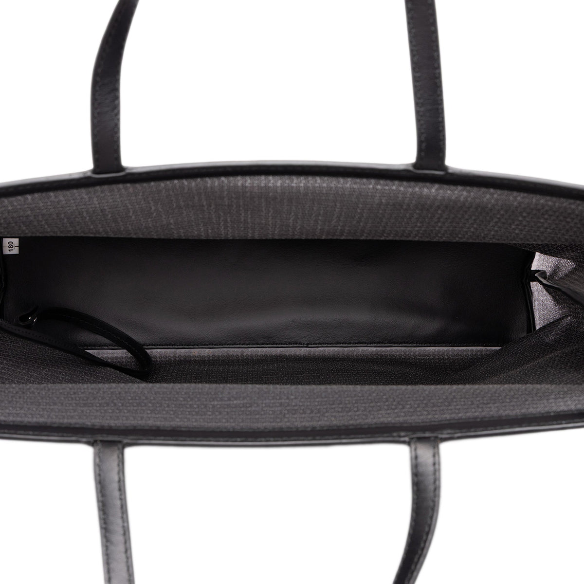 Prada Large Sequined Mesh Logo Tote — Black