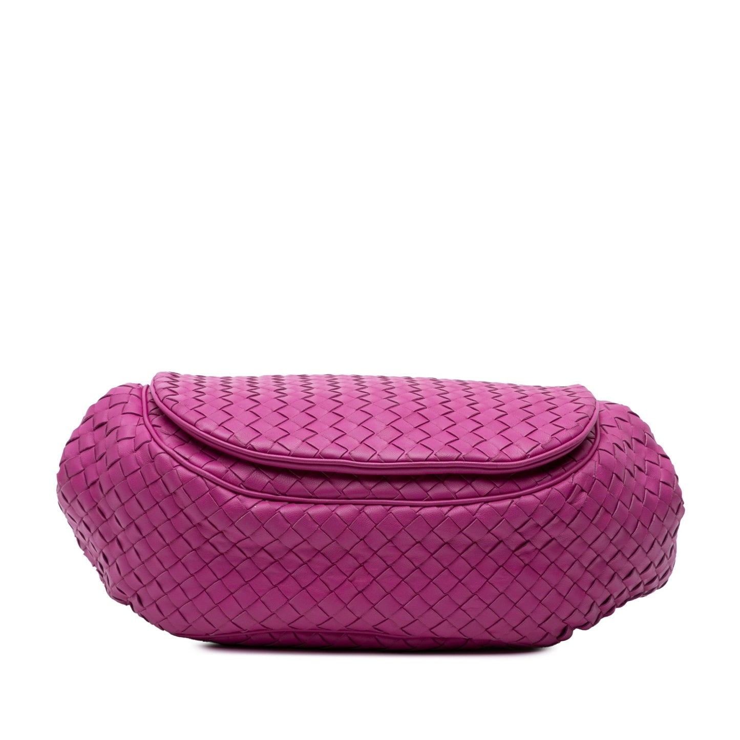 Bottega Veneta Nappa Intrecciato Flap Crossbody