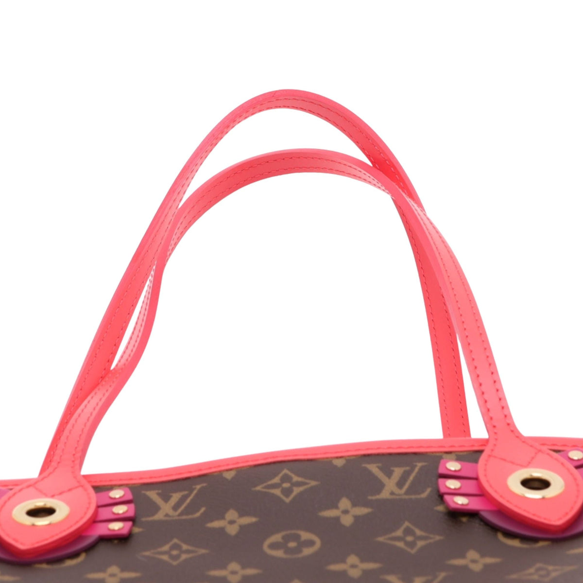 Louis Vuitton Monogram Totem Neo Neverfull MM — Brown