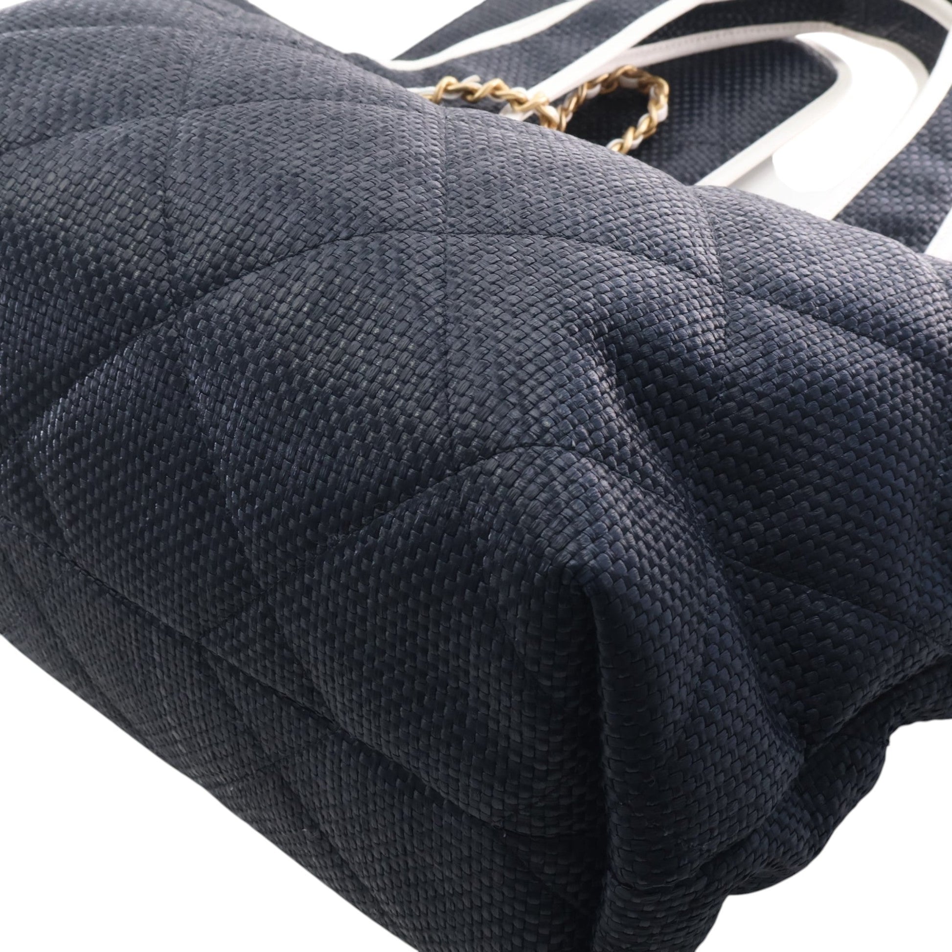 Chanel Large Raffia Coco Beach Tote
