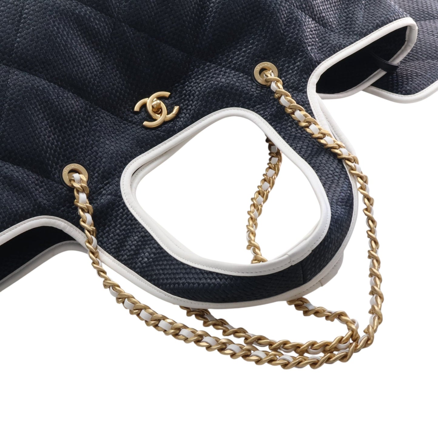 Chanel Large Raffia Coco Beach Tote