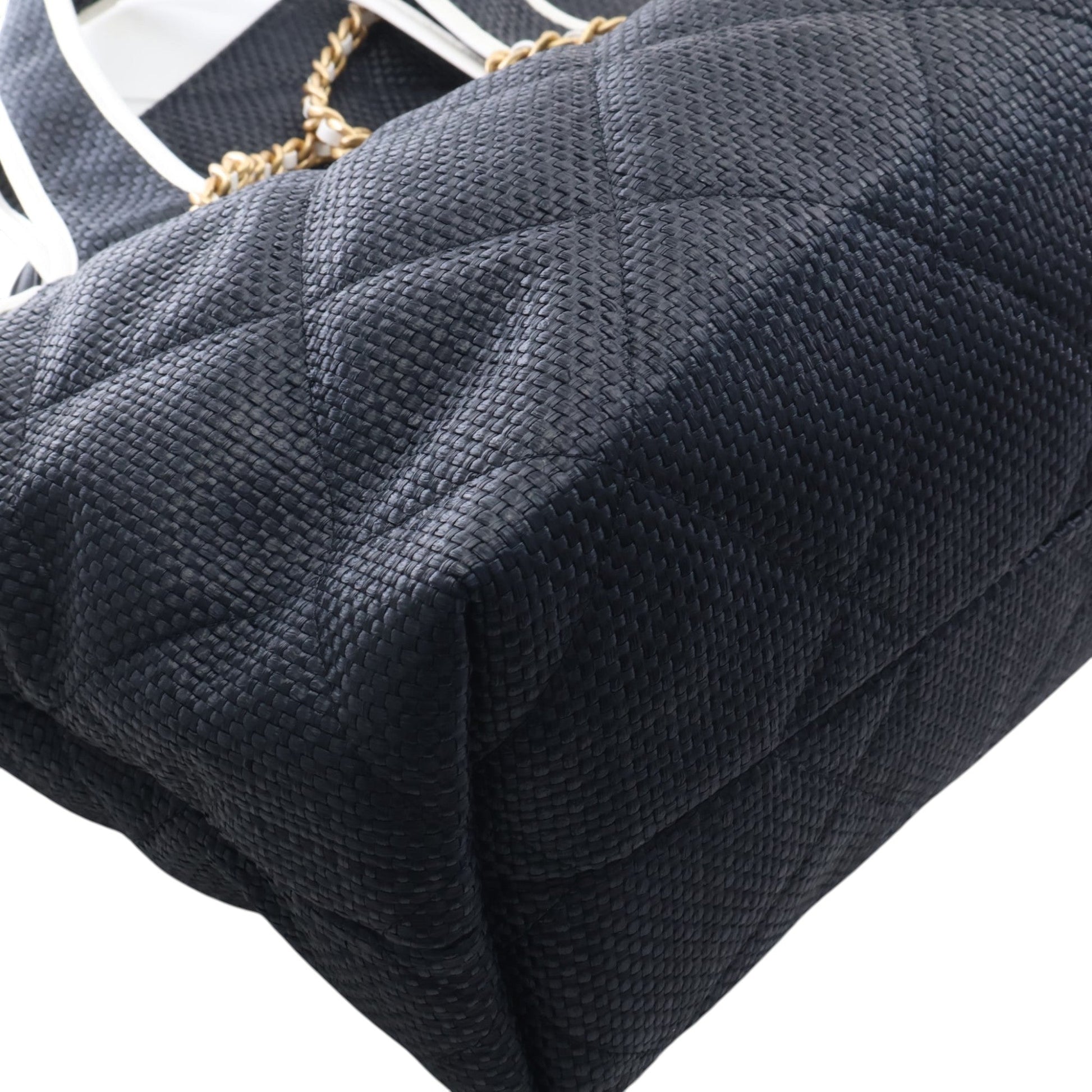 Chanel Large Raffia Coco Beach Tote