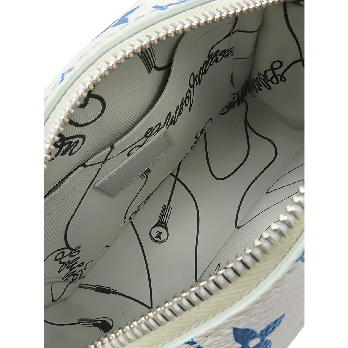 Louis Vuitton Monogram Multicolore Iridescent Mini Soft Trunk — Gray