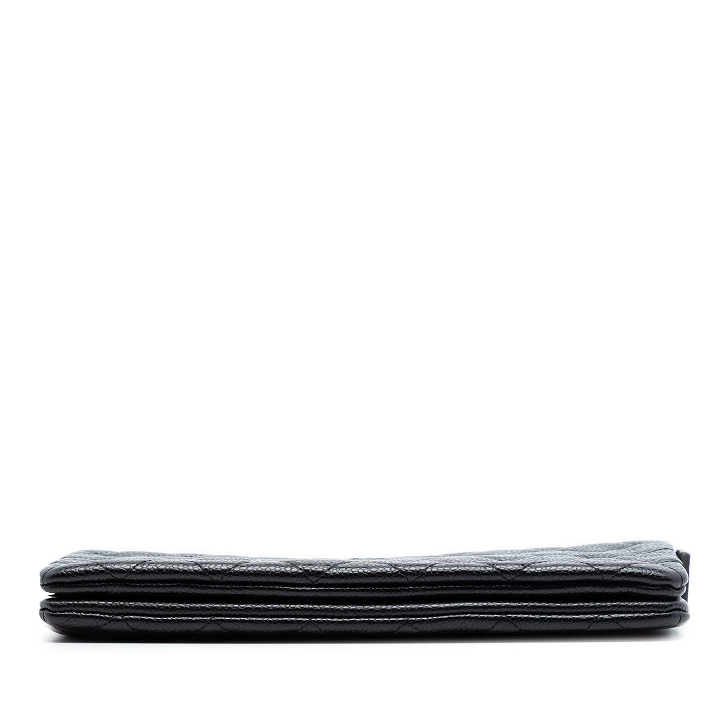 Chanel Small CC Quilted Caviar Zip Pouch