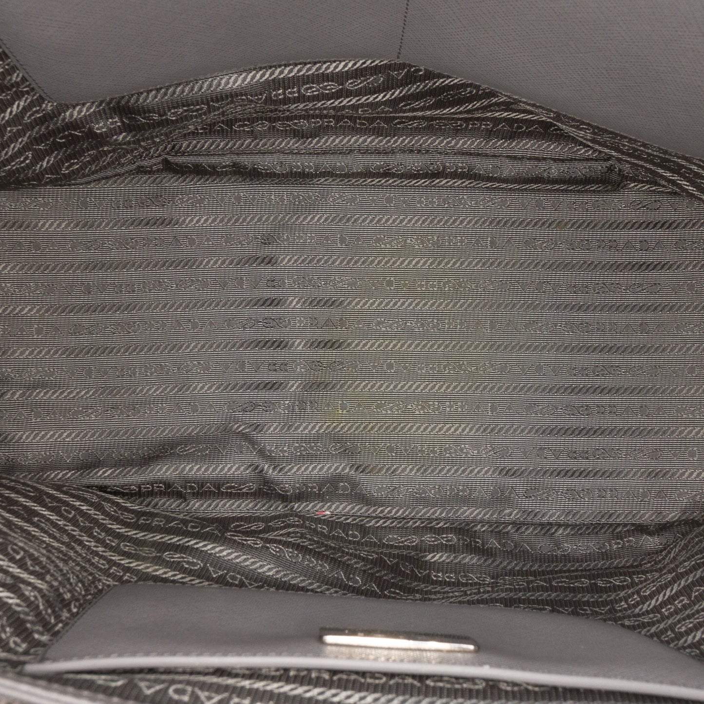 Prada Large Bicolor Saffiano Lux Galleria Double Zip Satchel