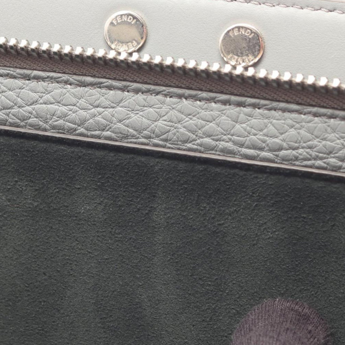 Fendi Studded Leather Peekaboo ISeeU Briefcase