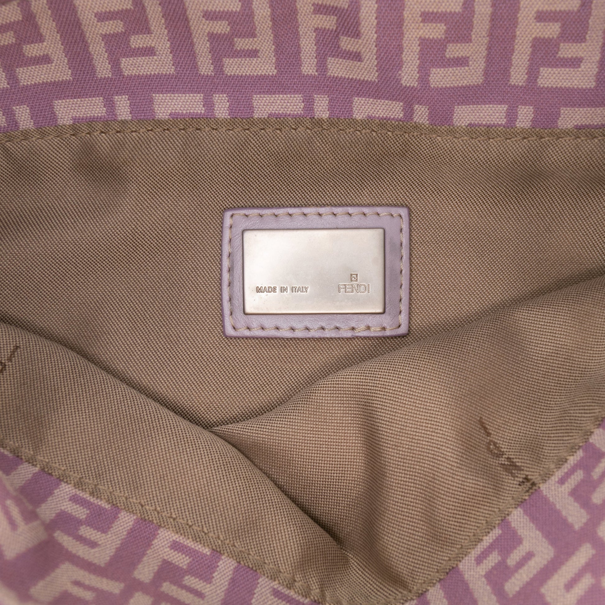 Fendi Zucchino Canvas Tote