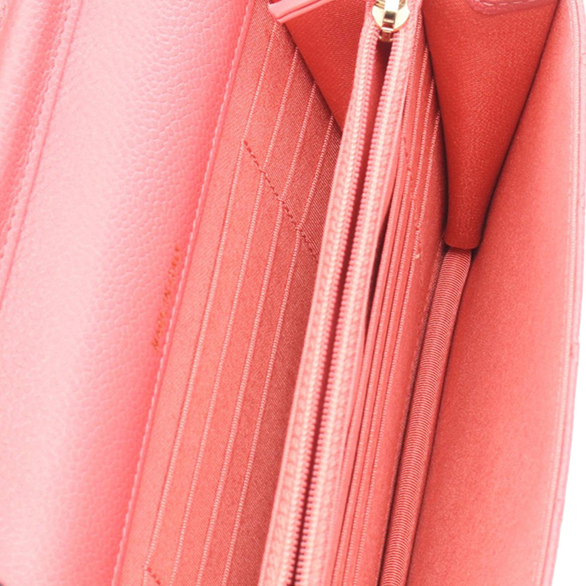 Chanel Classic Square Caviar Wallet on Chain