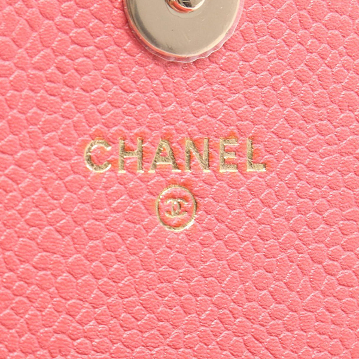 Chanel Classic Square Caviar Wallet on Chain