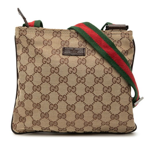 Gucci GG Canvas Web Crossbody