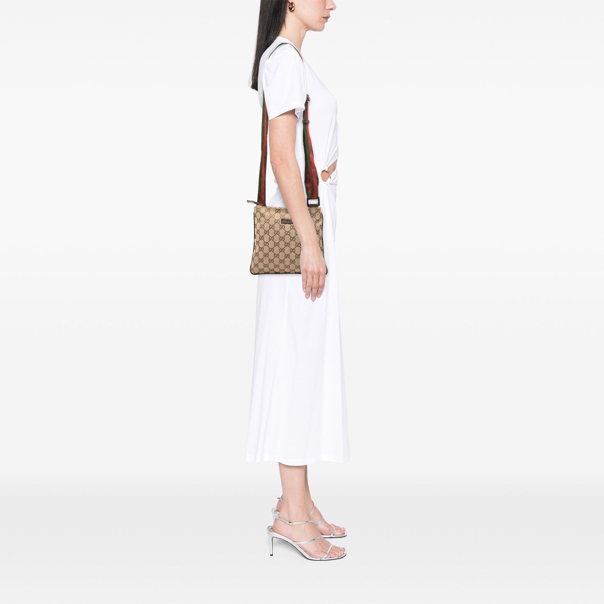 Gucci GG Canvas Web Crossbody