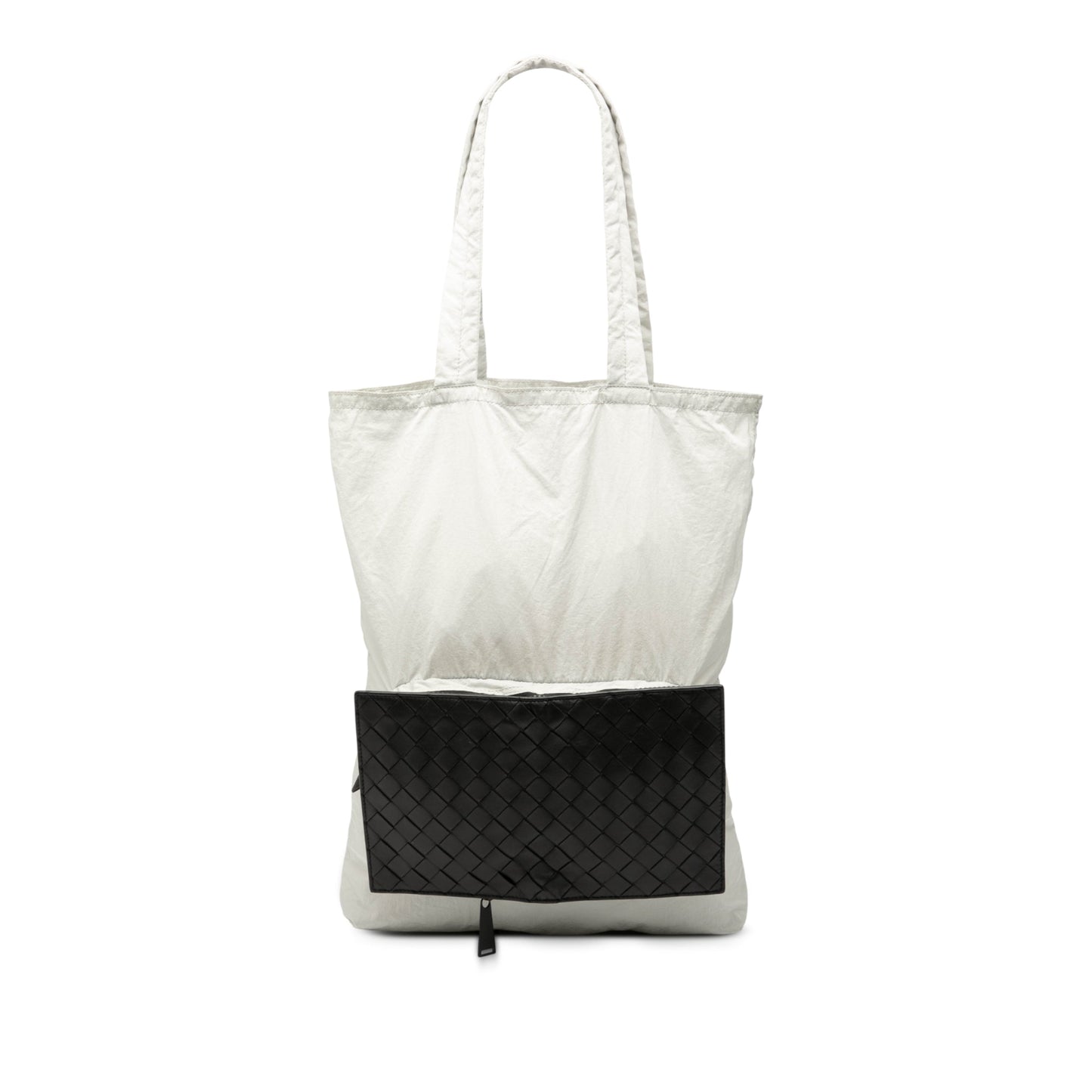 Bottega Veneta Intrecciato Trimmed Nylon Eco Tote