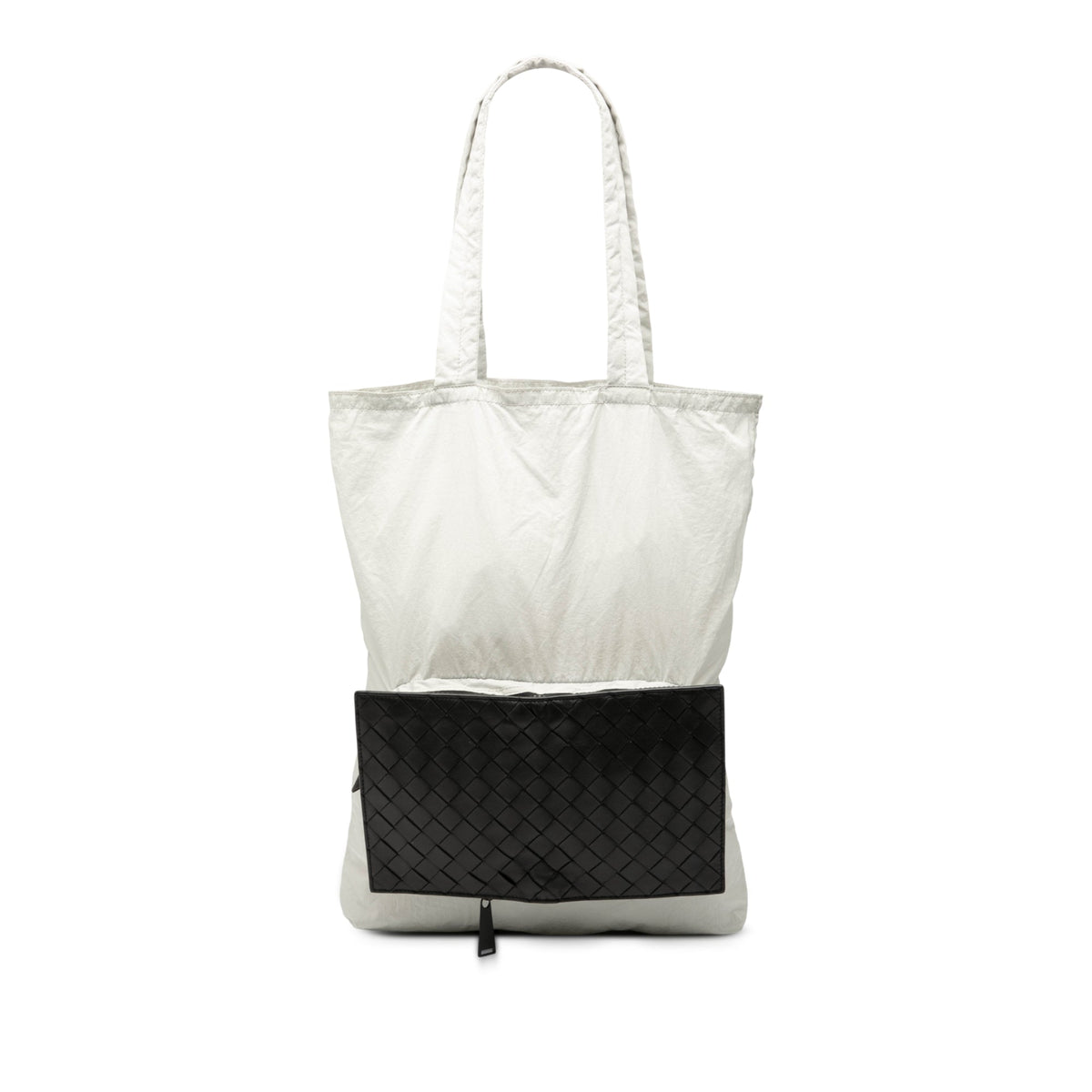 Bottega Veneta Intrecciato Trimmed Nylon Eco Tote