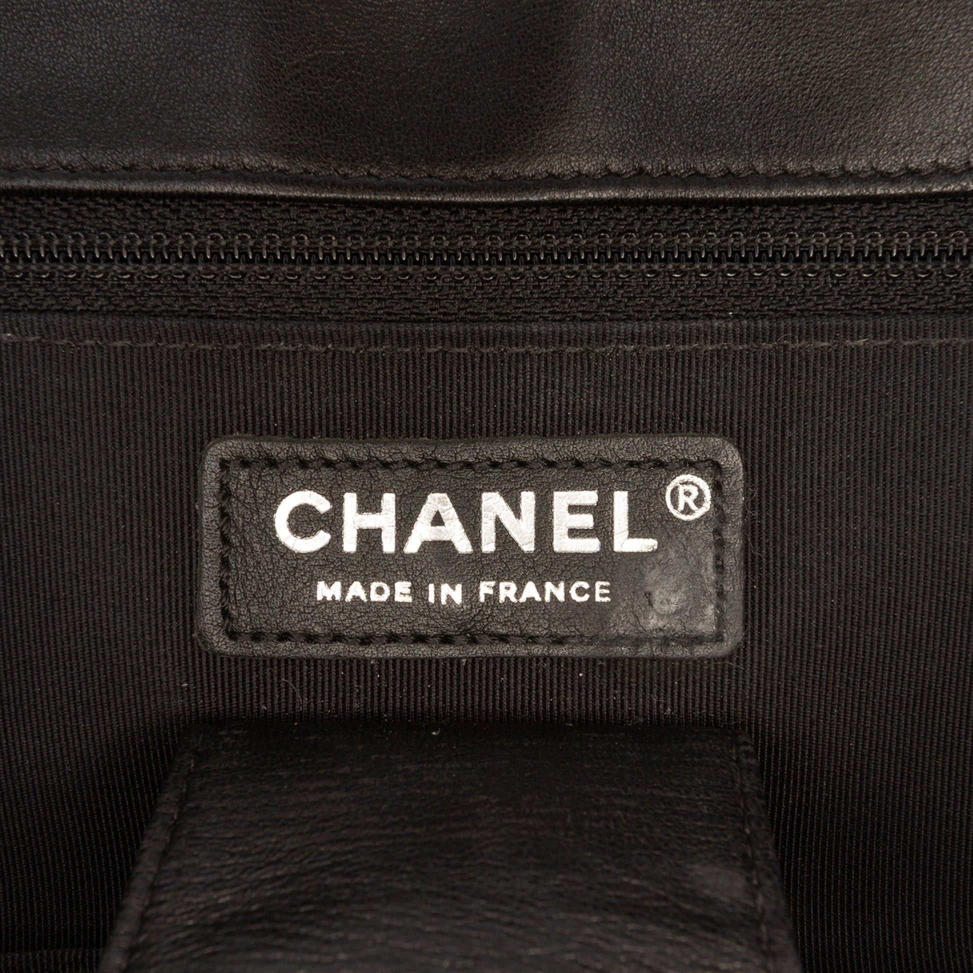 Chanel CC Tweed Paint Splatter Flap