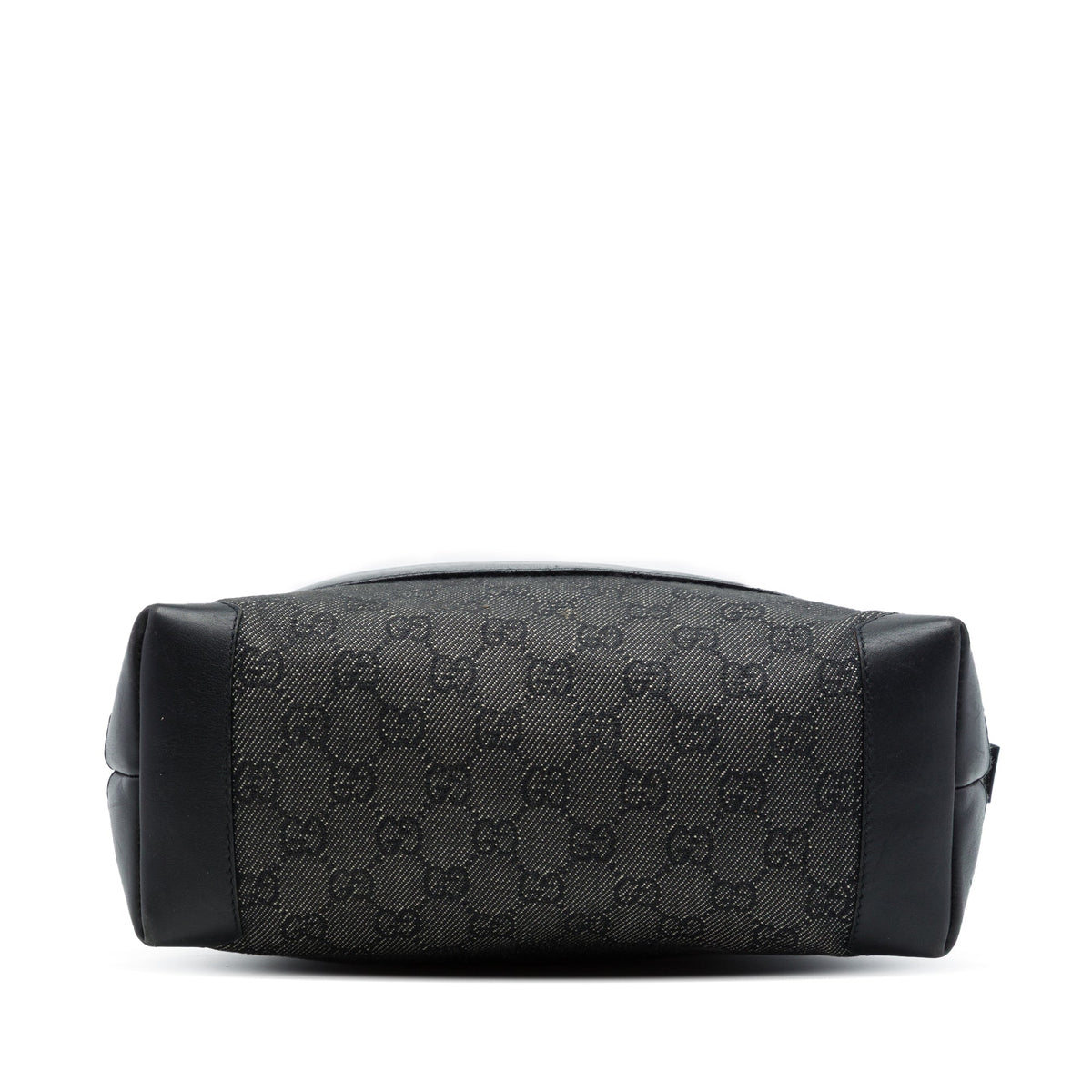 Gucci GG Denim Tote — Black