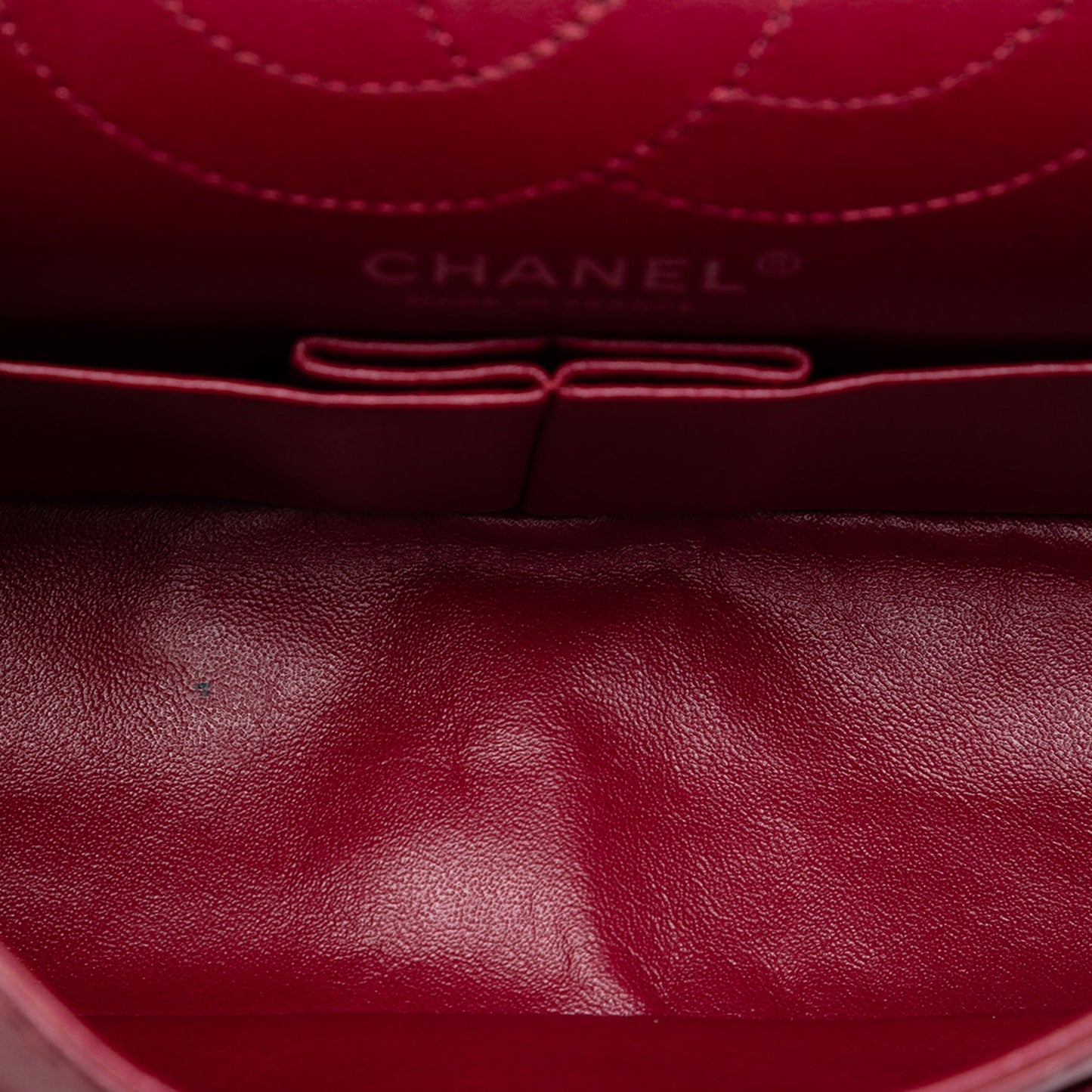 Chanel Quilted Crinkled Patent Reissue 2.55 Double Flap 225