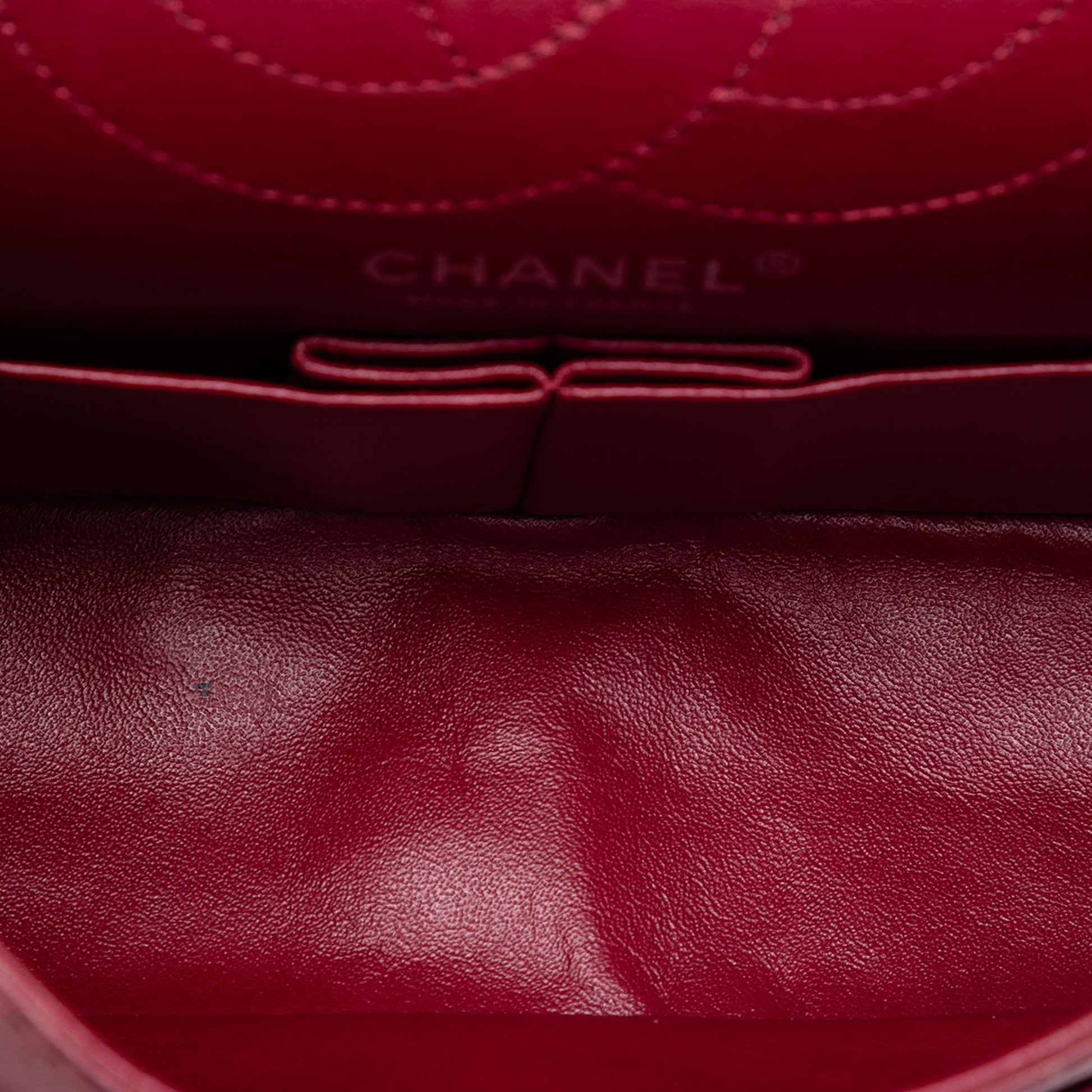 Chanel Quilted Crinkled Patent Reissue 2.55 Double Flap 225
