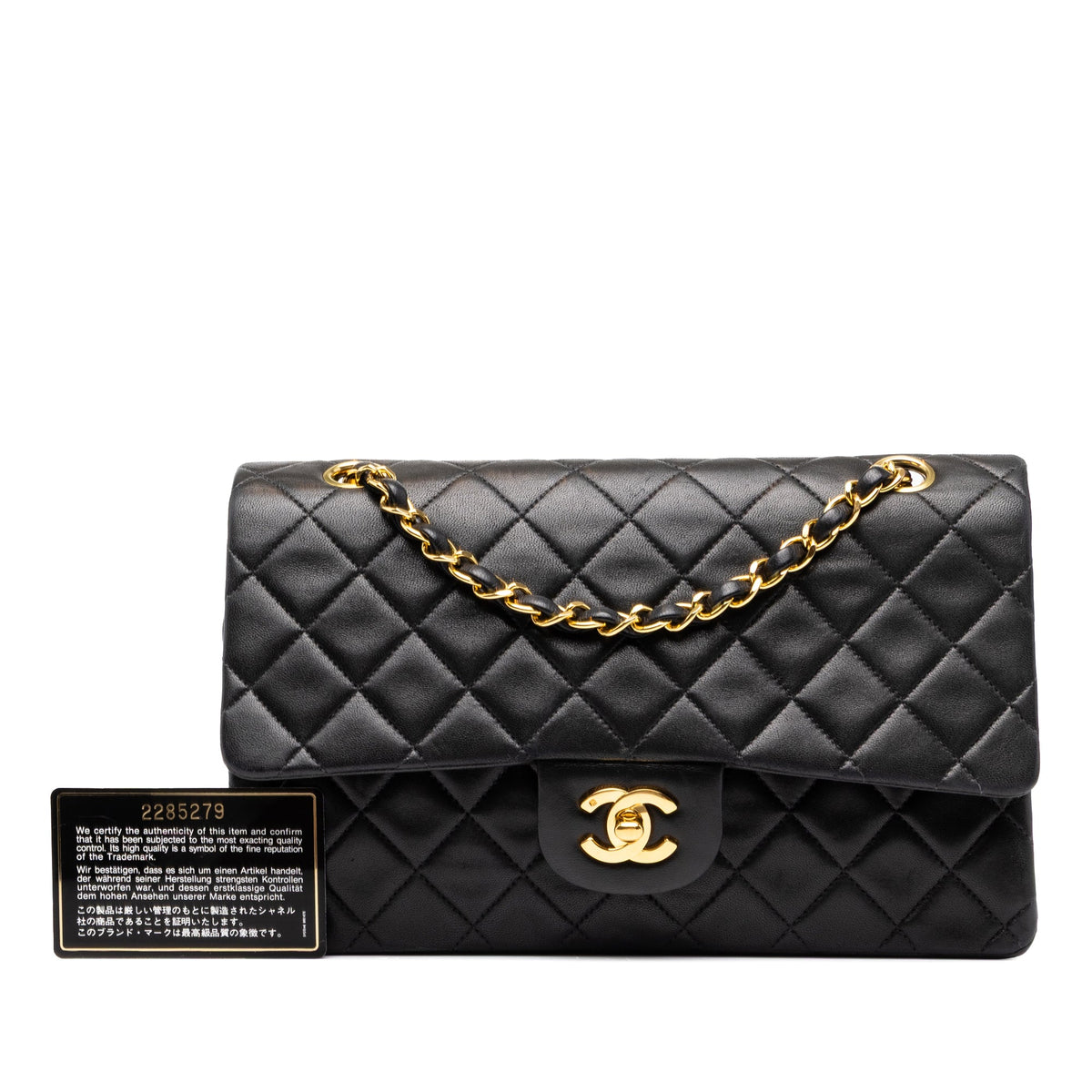 Chanel Medium Classic Lambskin Double Flap