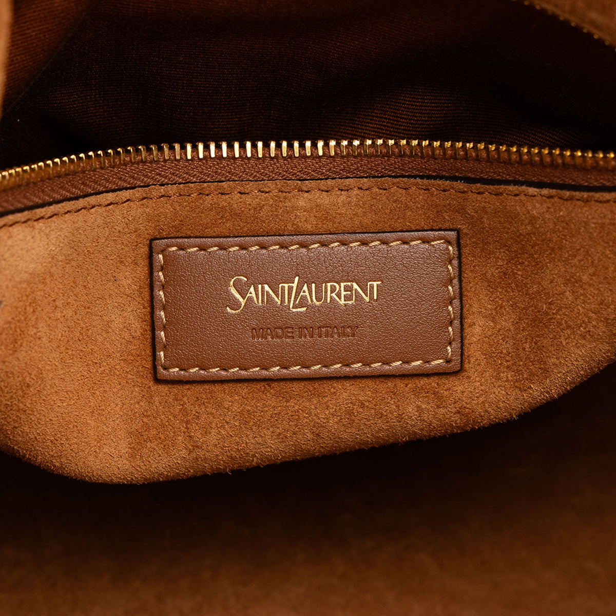 Saint Laurent Smooth Calfskin Y Top Handle Bucket Bag