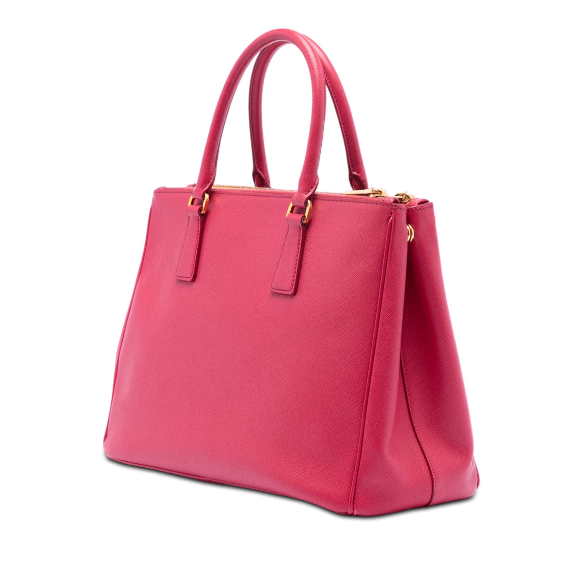 Prada Medium Saffiano Lux Galleria Double Zip Tote