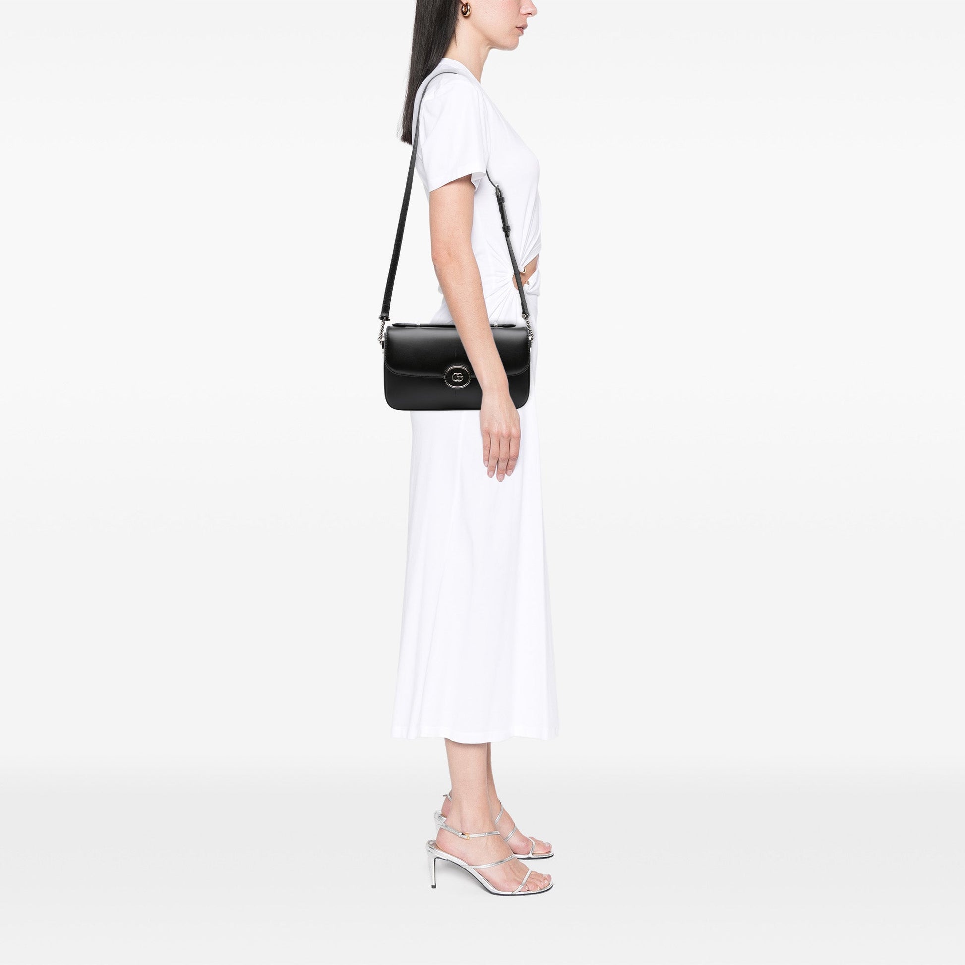 Gucci Small Leather Petite GG Satchel