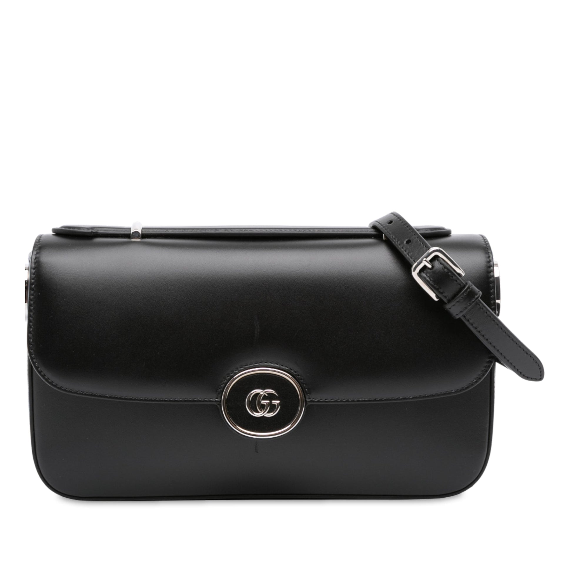 Gucci Small Leather Petite GG Satchel