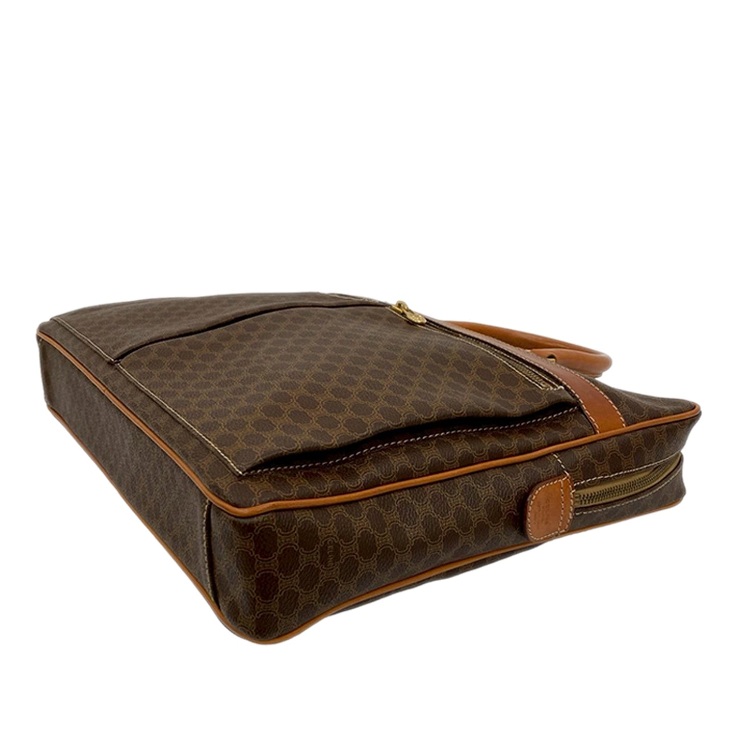 Celine Macadam Coated Canvas Business Bag