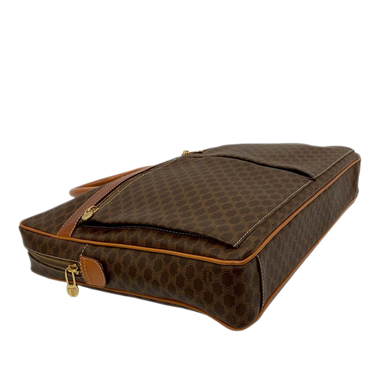 Celine Macadam Coated Canvas Business Bag