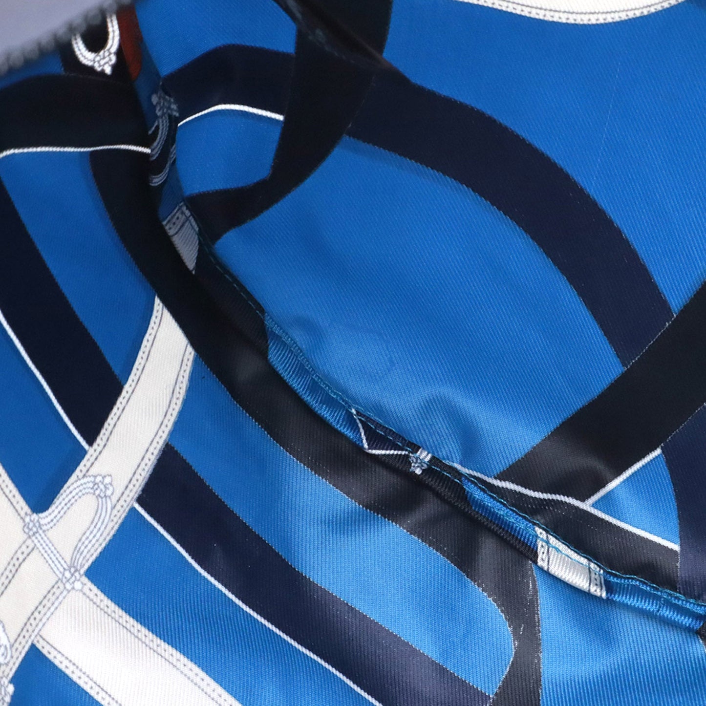 Hermès Silk and Barenia Cavalcadour Airsilk Duffle Bag 38