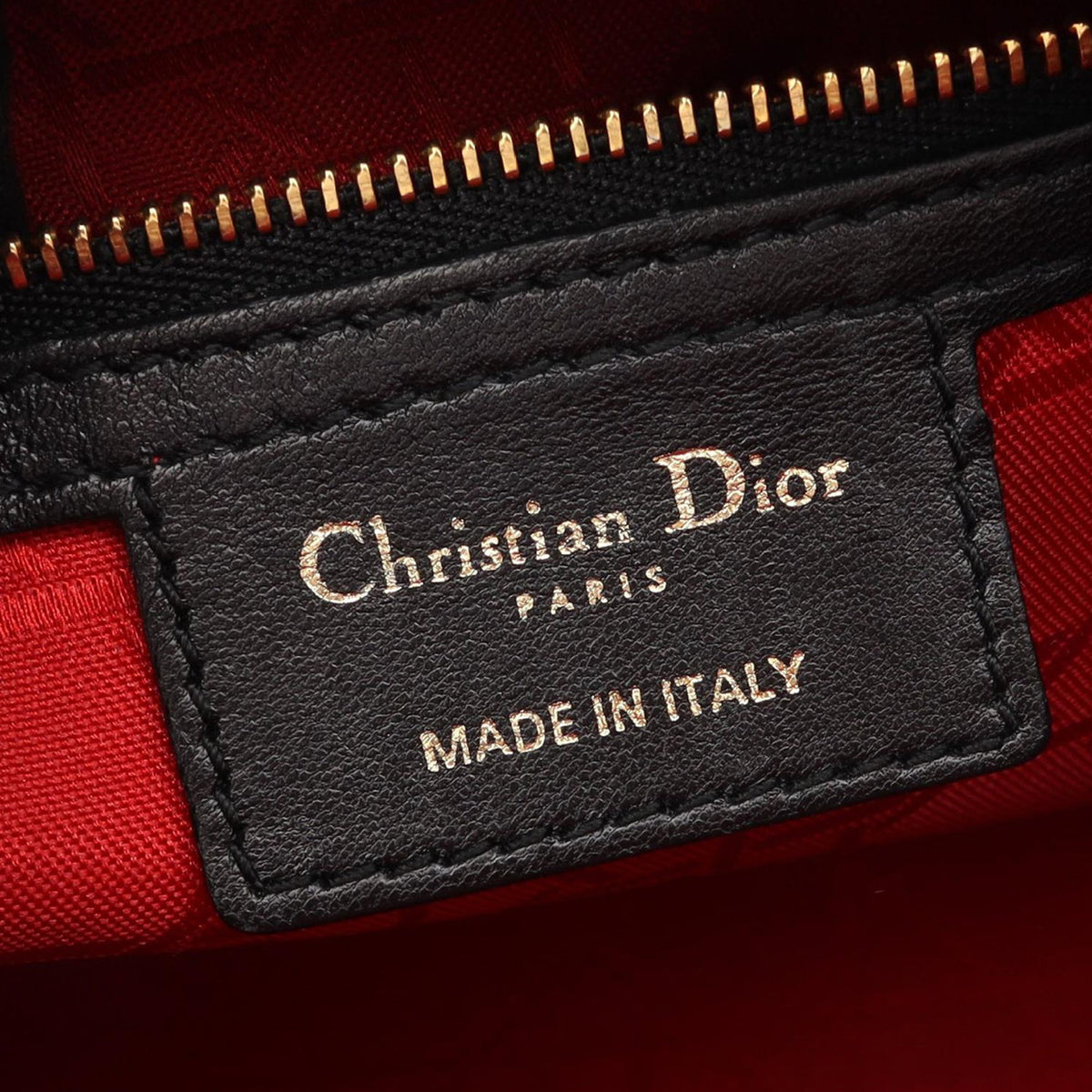 Dior Large Lambskin Cannage Lady Dior