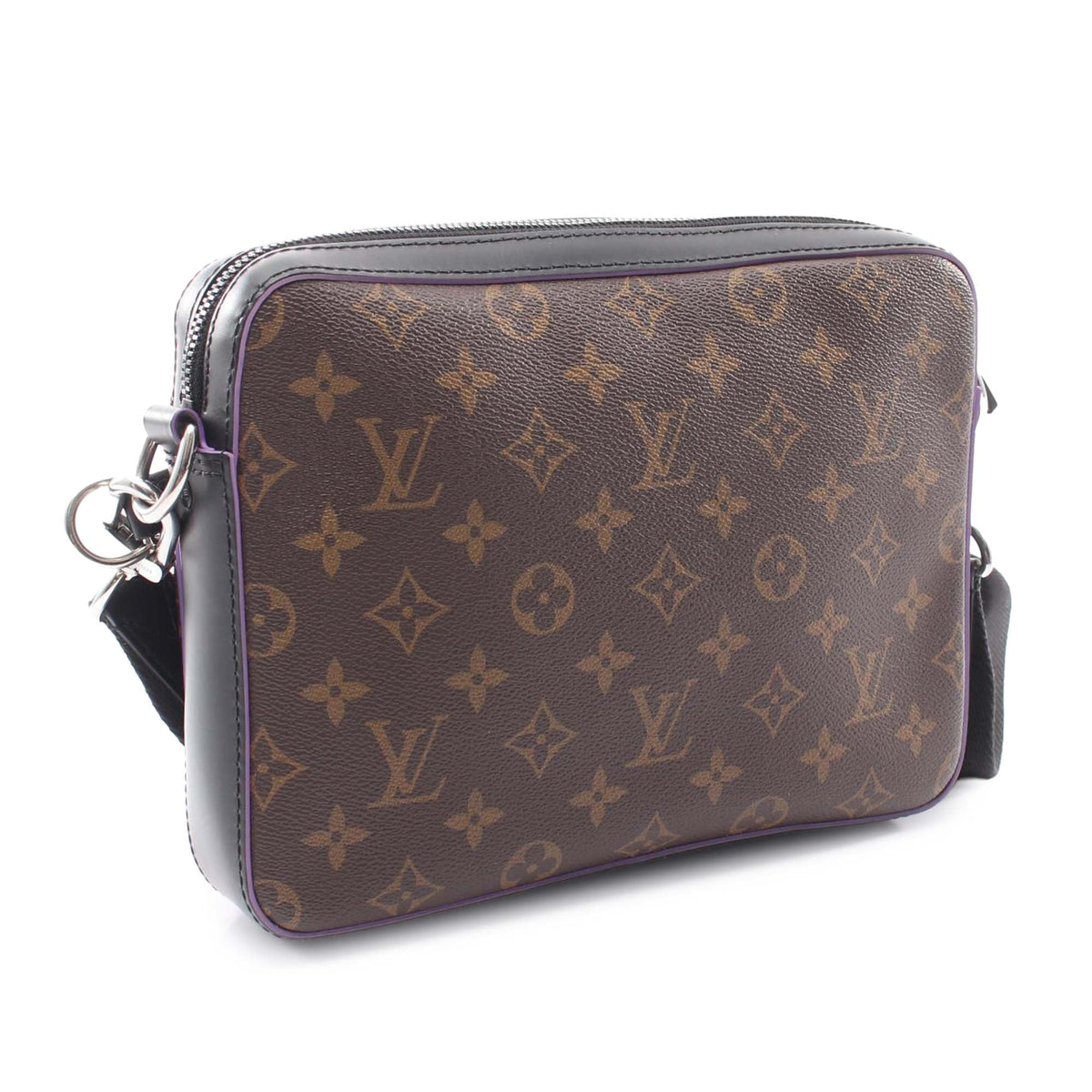 Louis Vuitton Monogram Macassar Trio Messenger