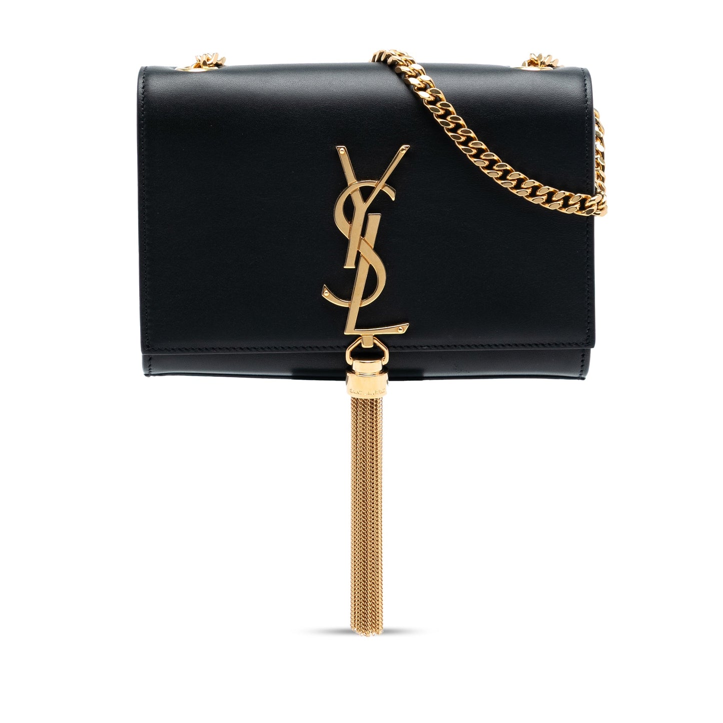 Saint Laurent Small Smooth Calfskin Monogram Kate Tassel Crossbody