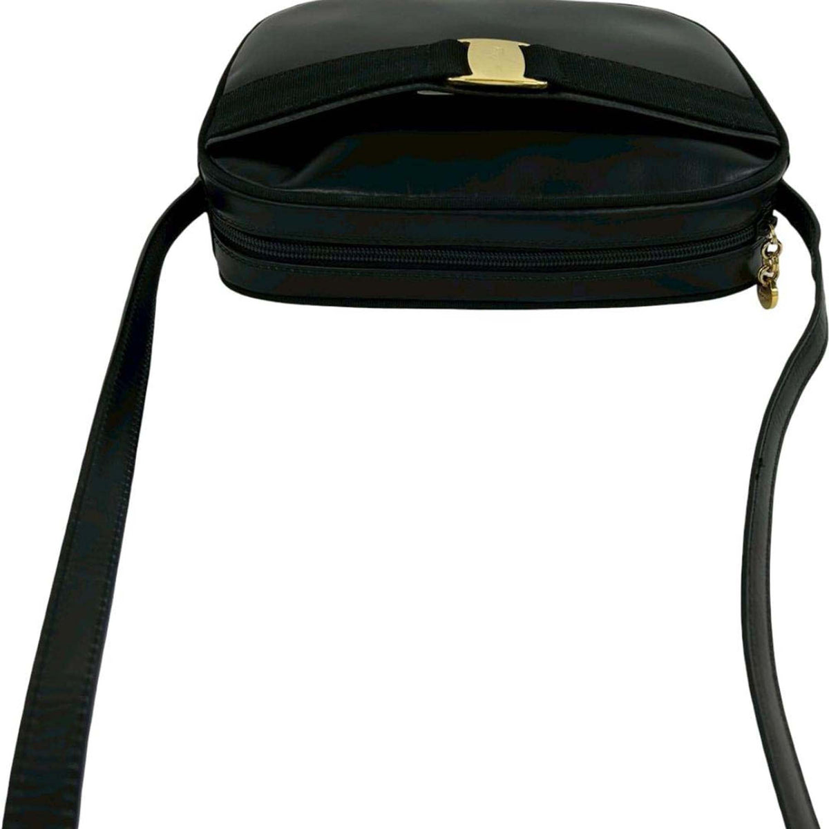Ferragamo Leather Vara Bow Crossbody