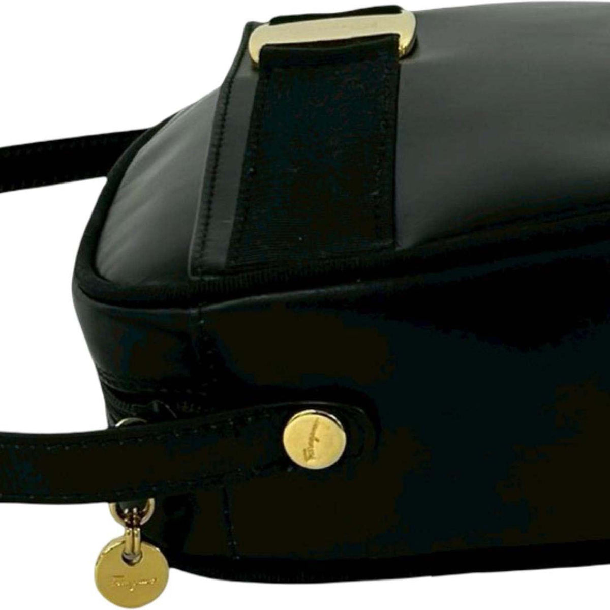 Ferragamo Leather Vara Bow Crossbody