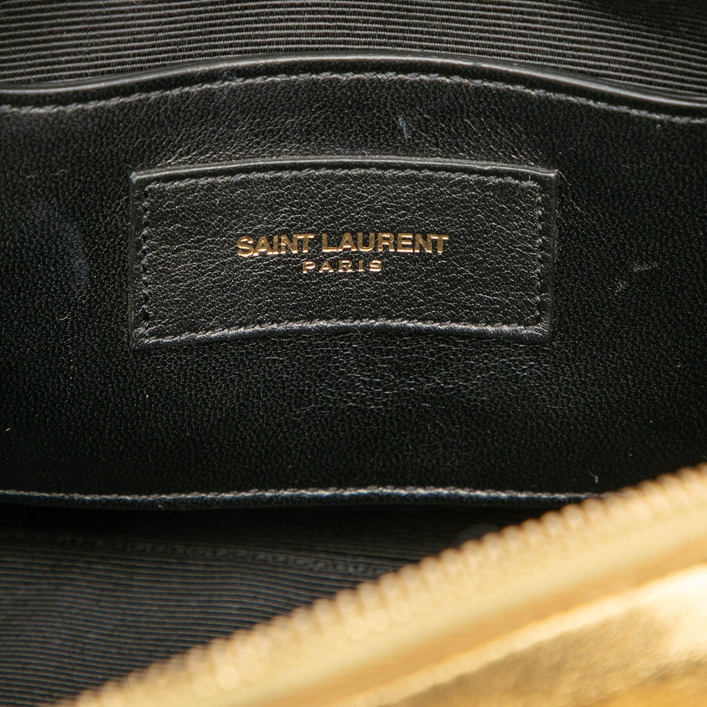 Saint Laurent Toy Metallic Leather Classic Duffle Satchel
