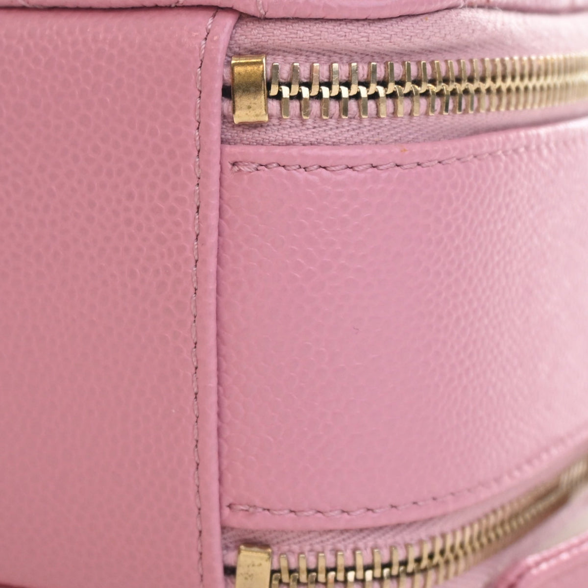 Chanel Small Quilted Caviar Pick Me Up Vanity Case
