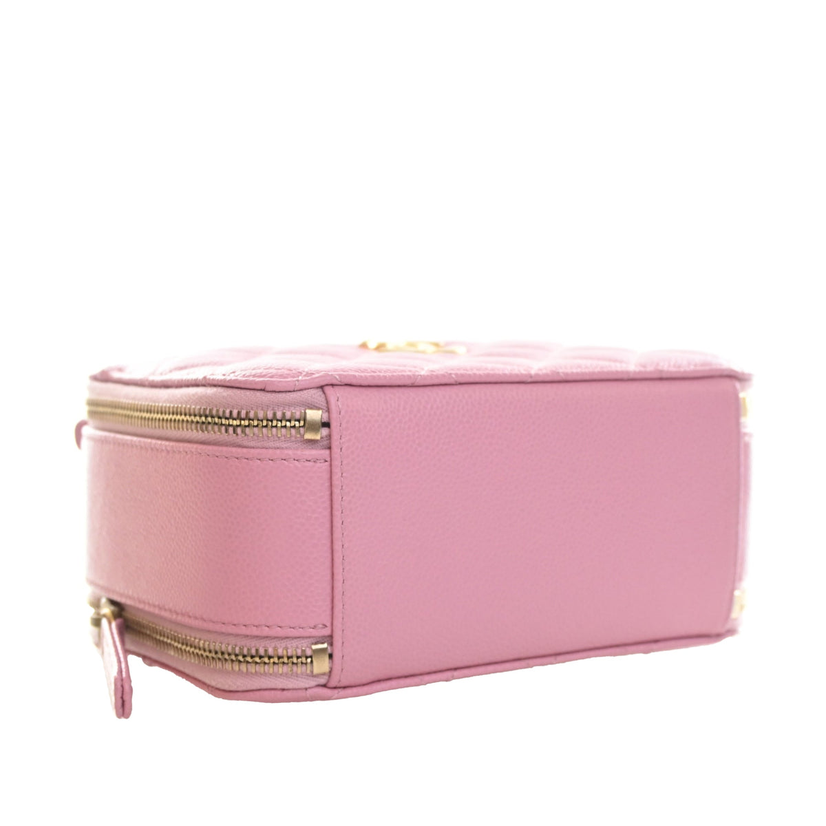 Chanel Small Quilted Caviar Pick Me Up Vanity Case
