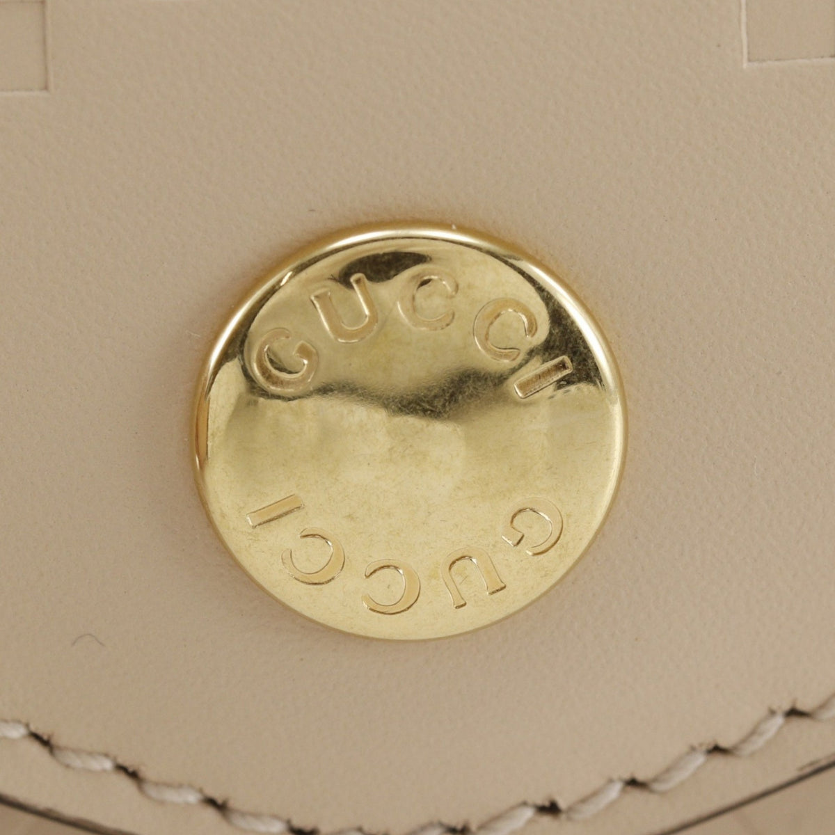 Gucci Super Mini Jumbo GG Embossed Calfskin Pochette
